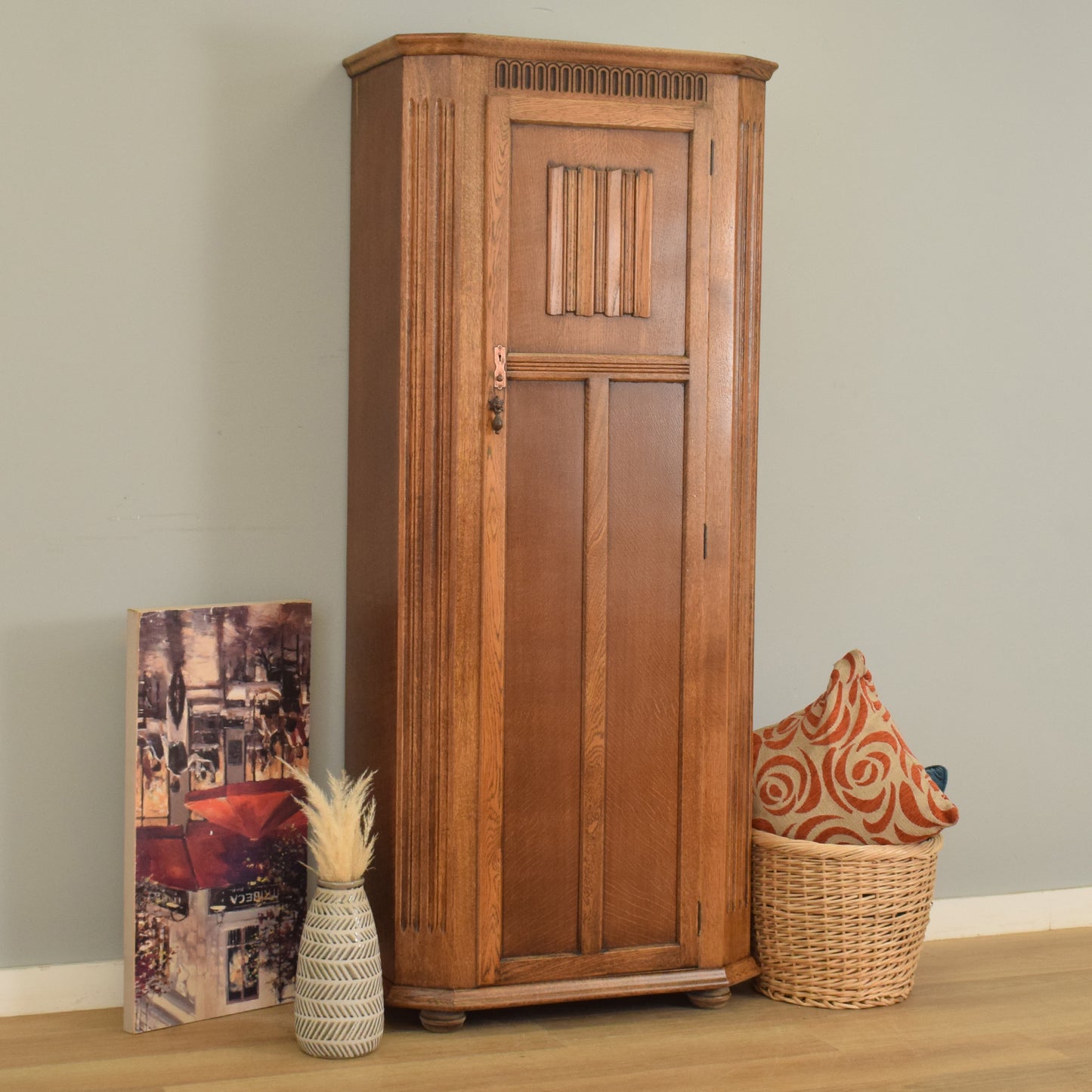Restored Oak Hallrobe