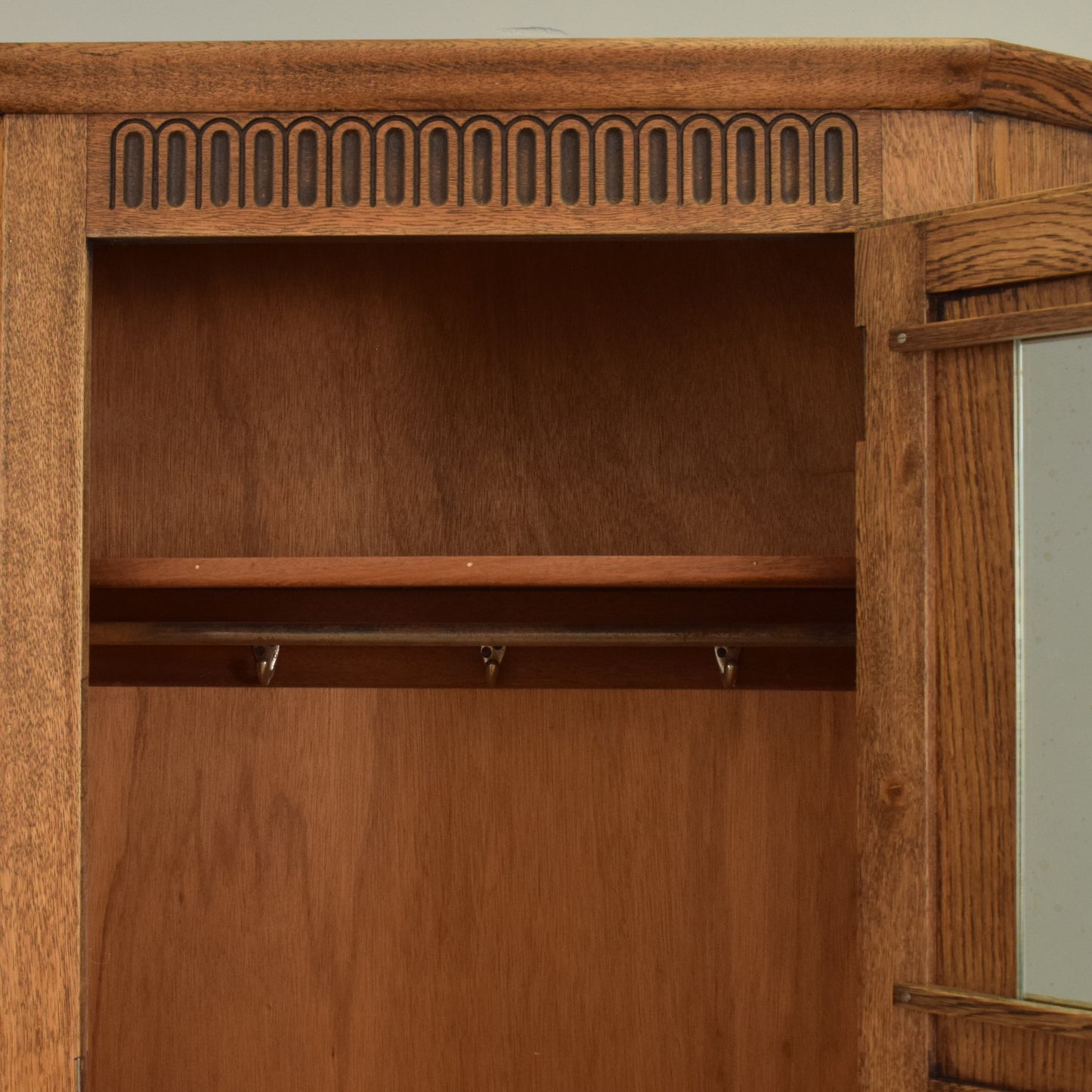 Restored Oak Hallrobe