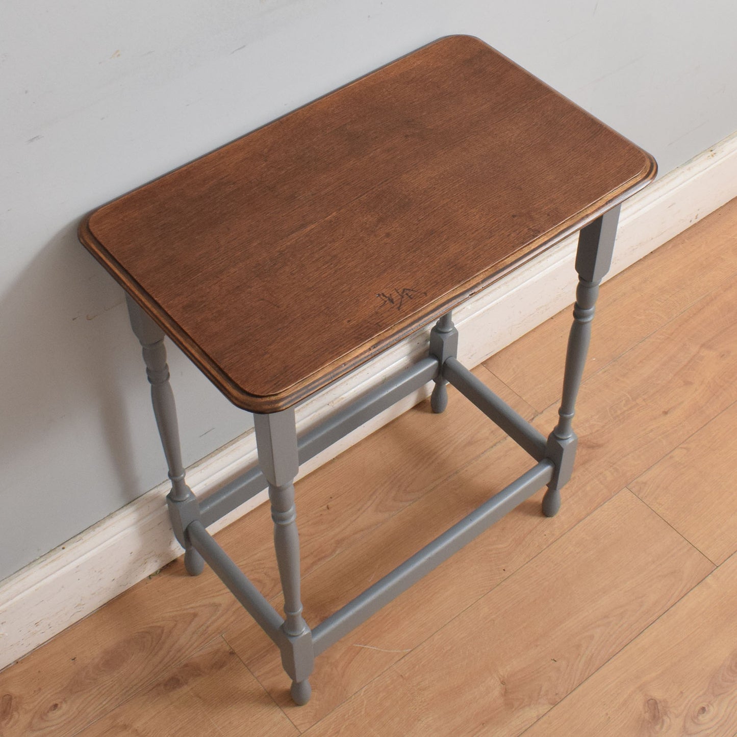 Painted Oak Side Table