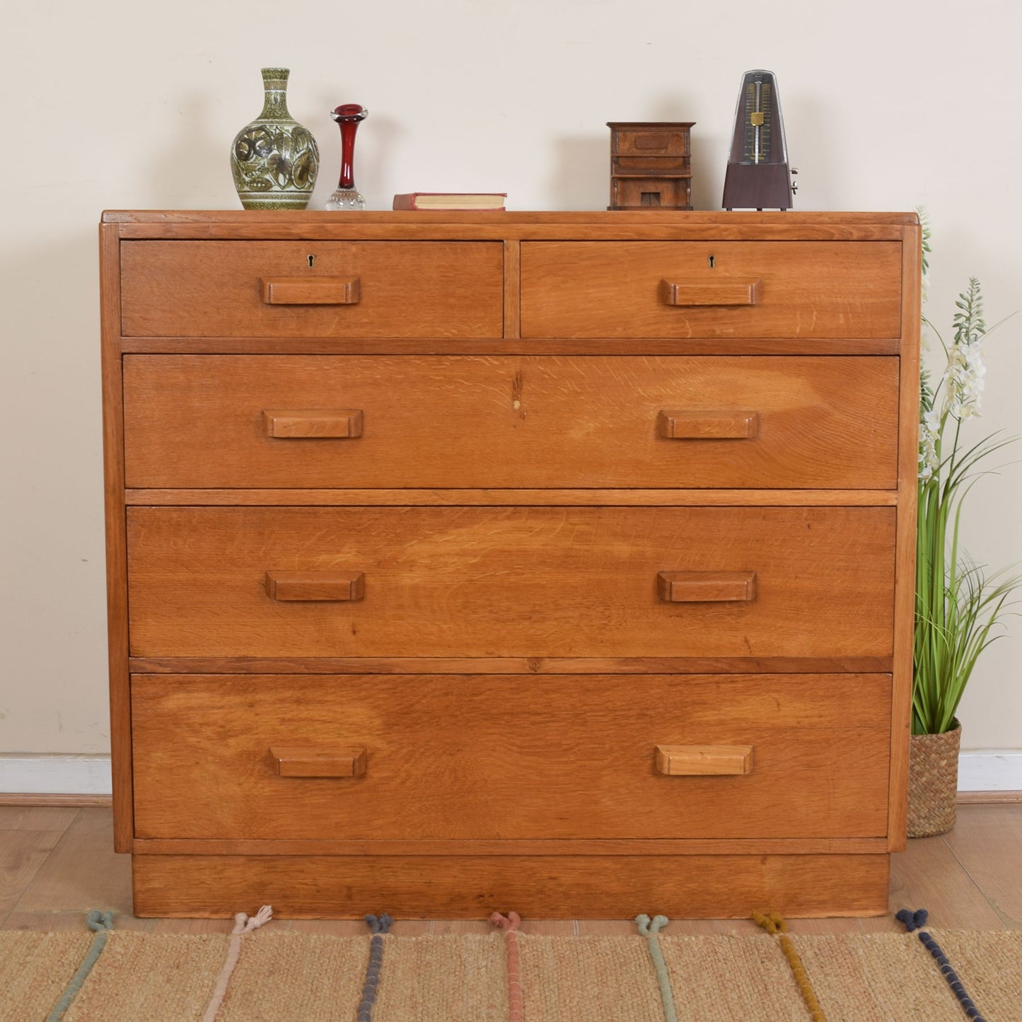 Oak Chest Of Drawers