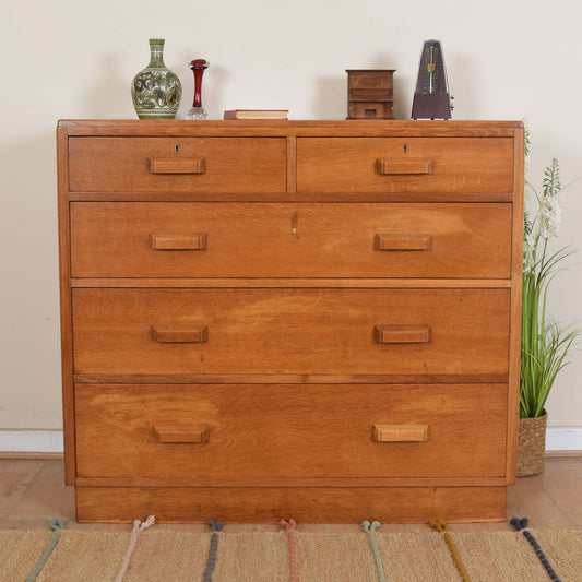 Oak Chest Of Drawers