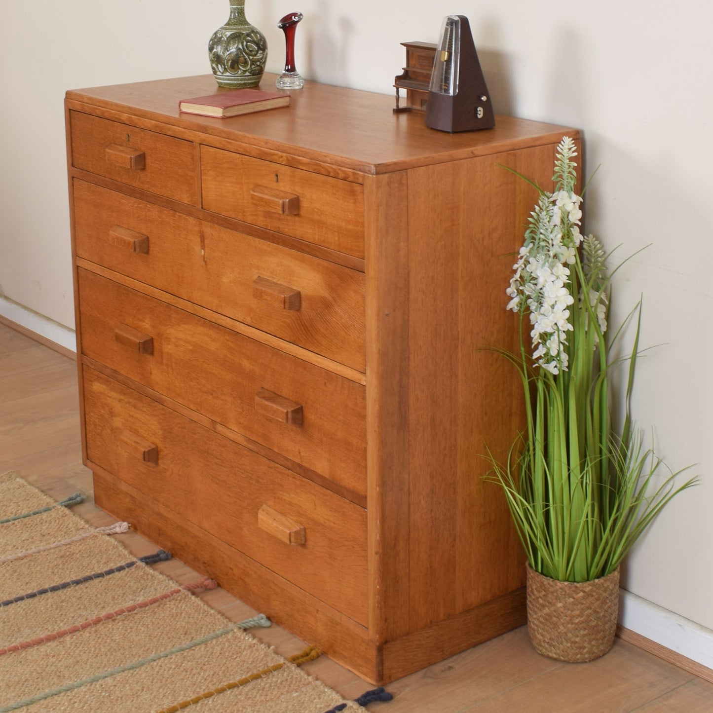 Oak Chest Of Drawers