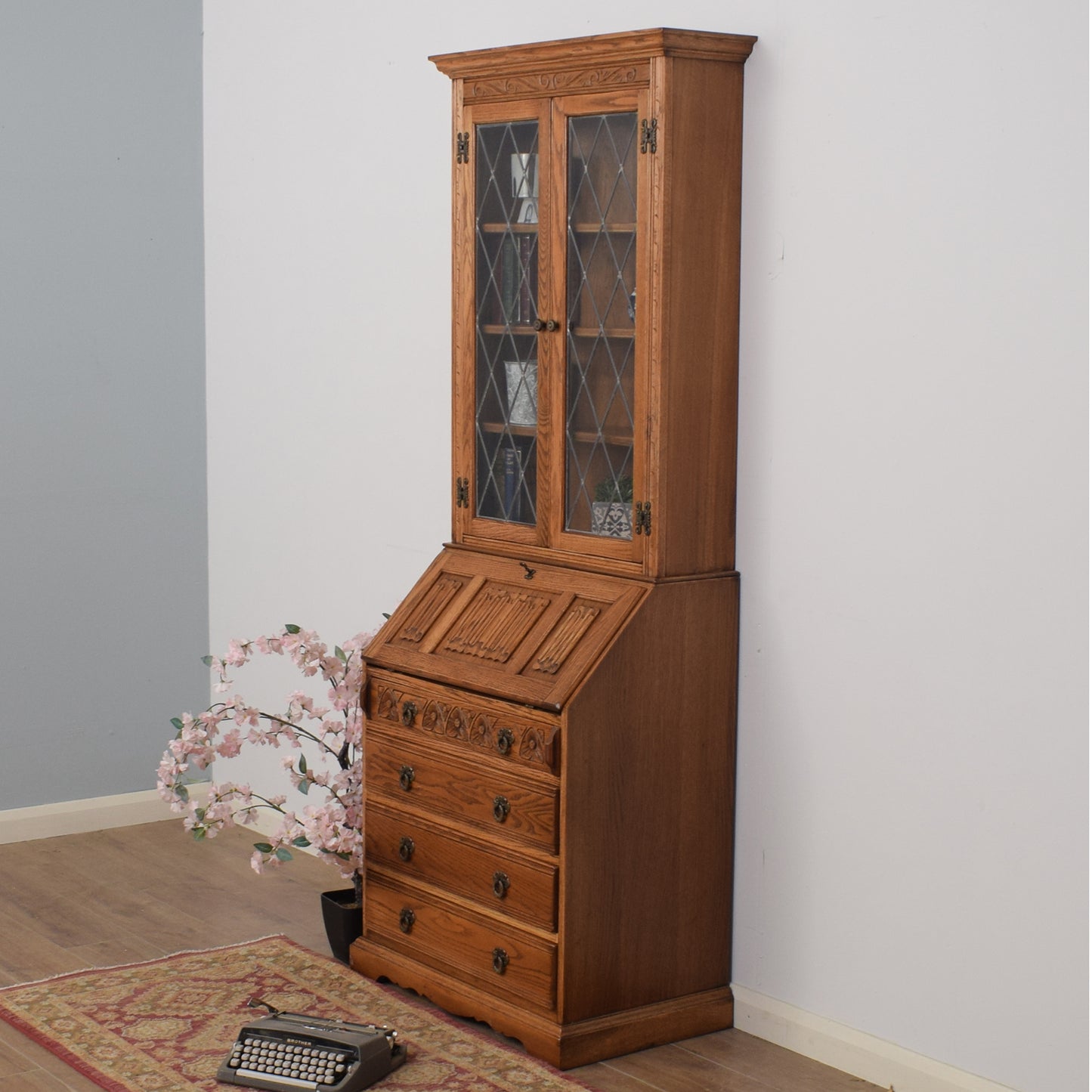 Old Charm Bureau Bookcase