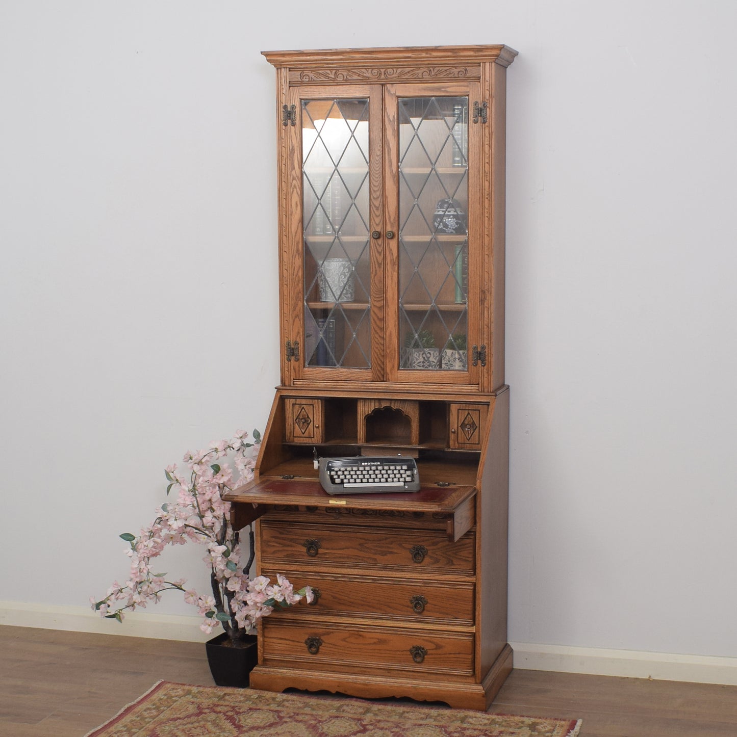 Old Charm Bureau Bookcase
