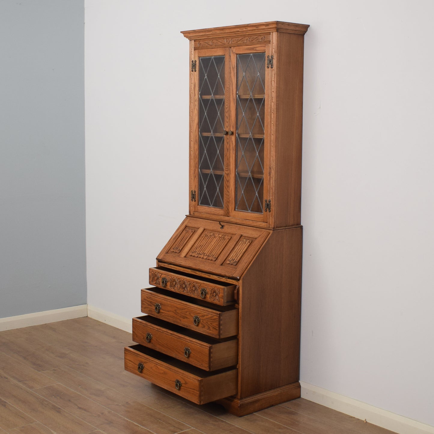 Old Charm Bureau Bookcase