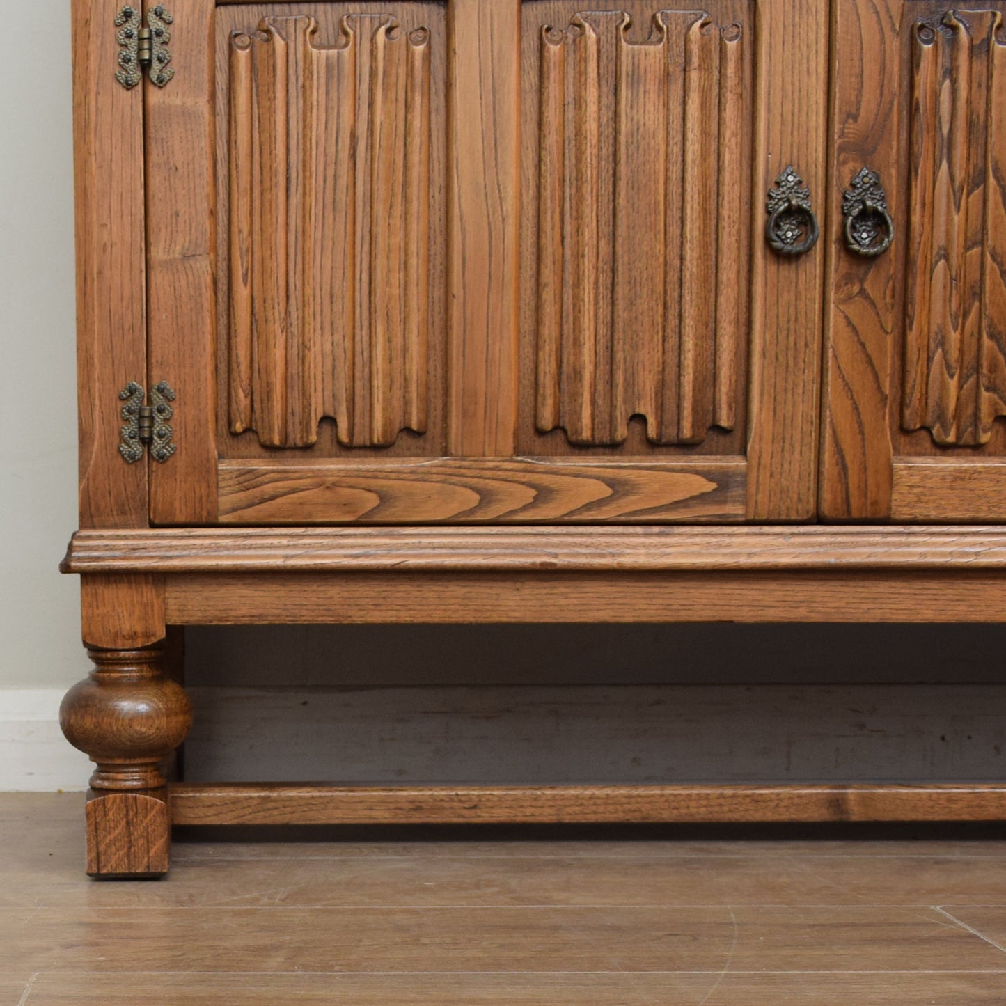 Large Restored Oak Sideboard