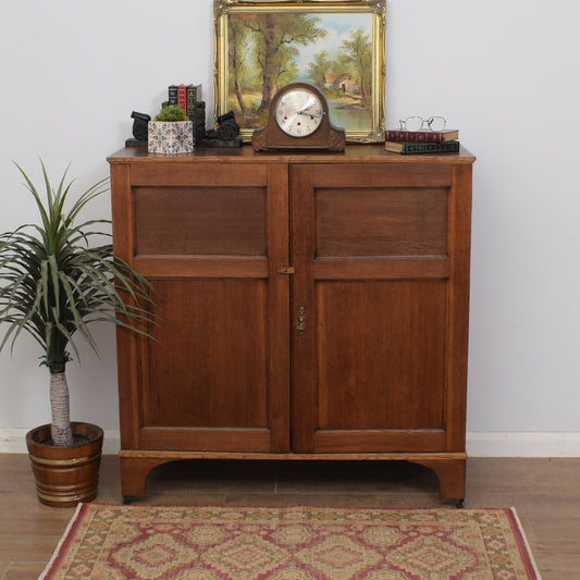Antique Oak Cupboard