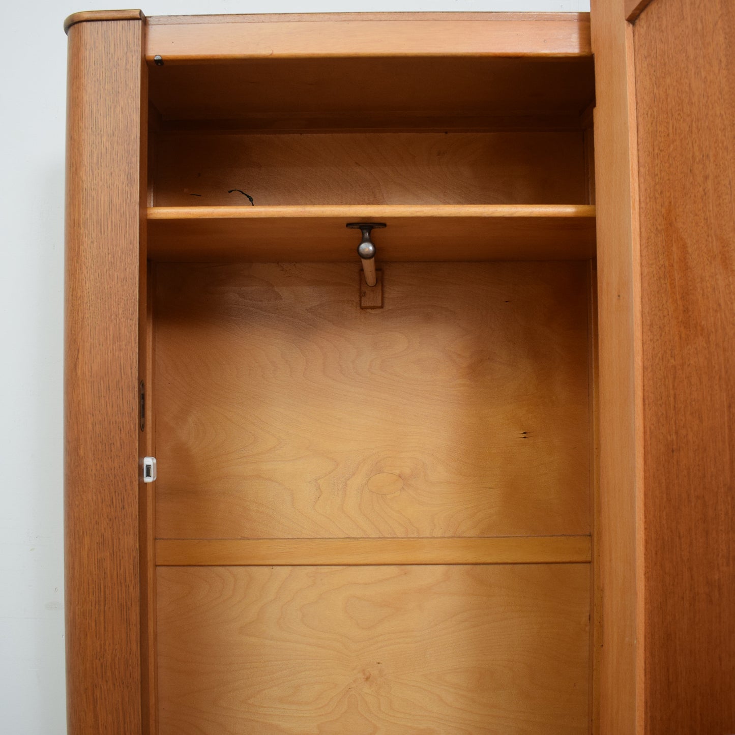 Oak Veneer Hall Wardrobe