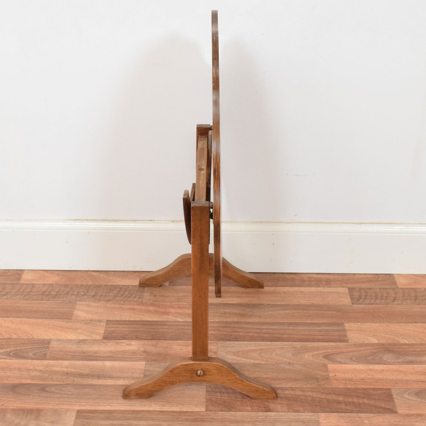 Tilt Top Oak Side Table