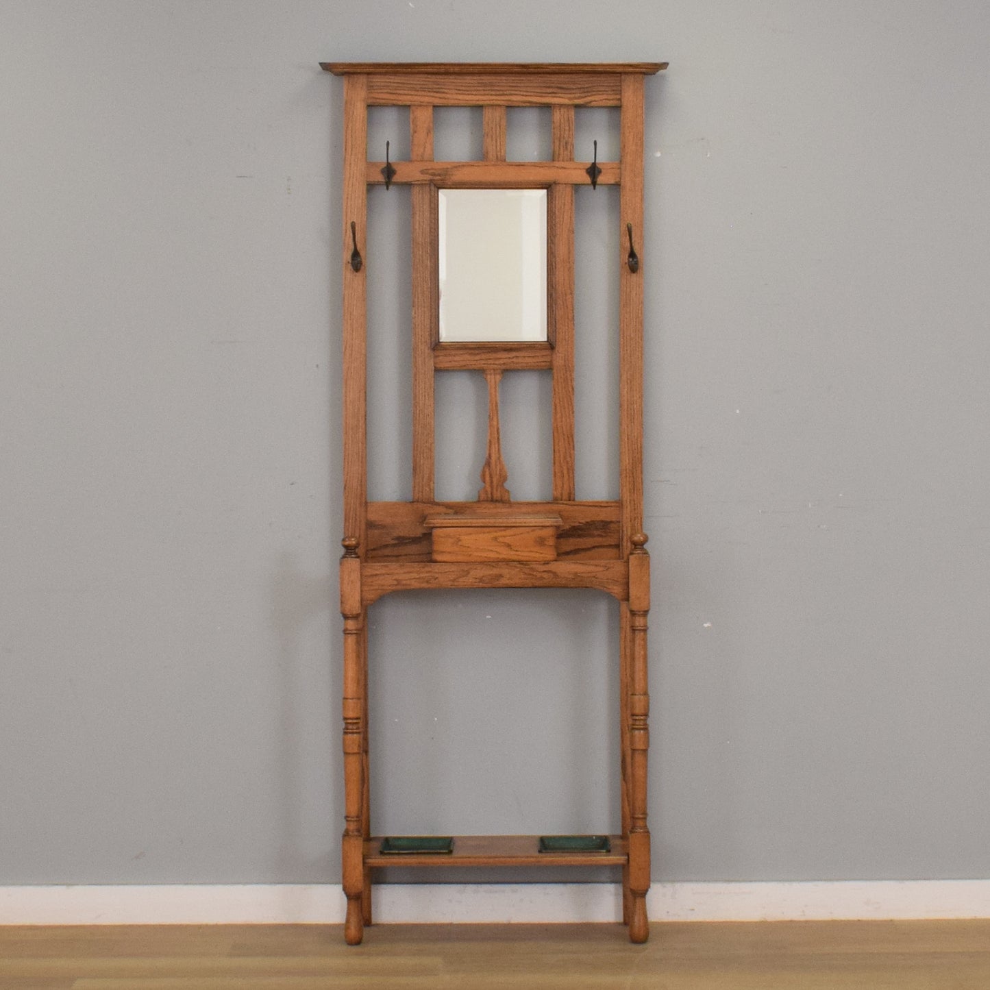 Restored Oak Hallstand