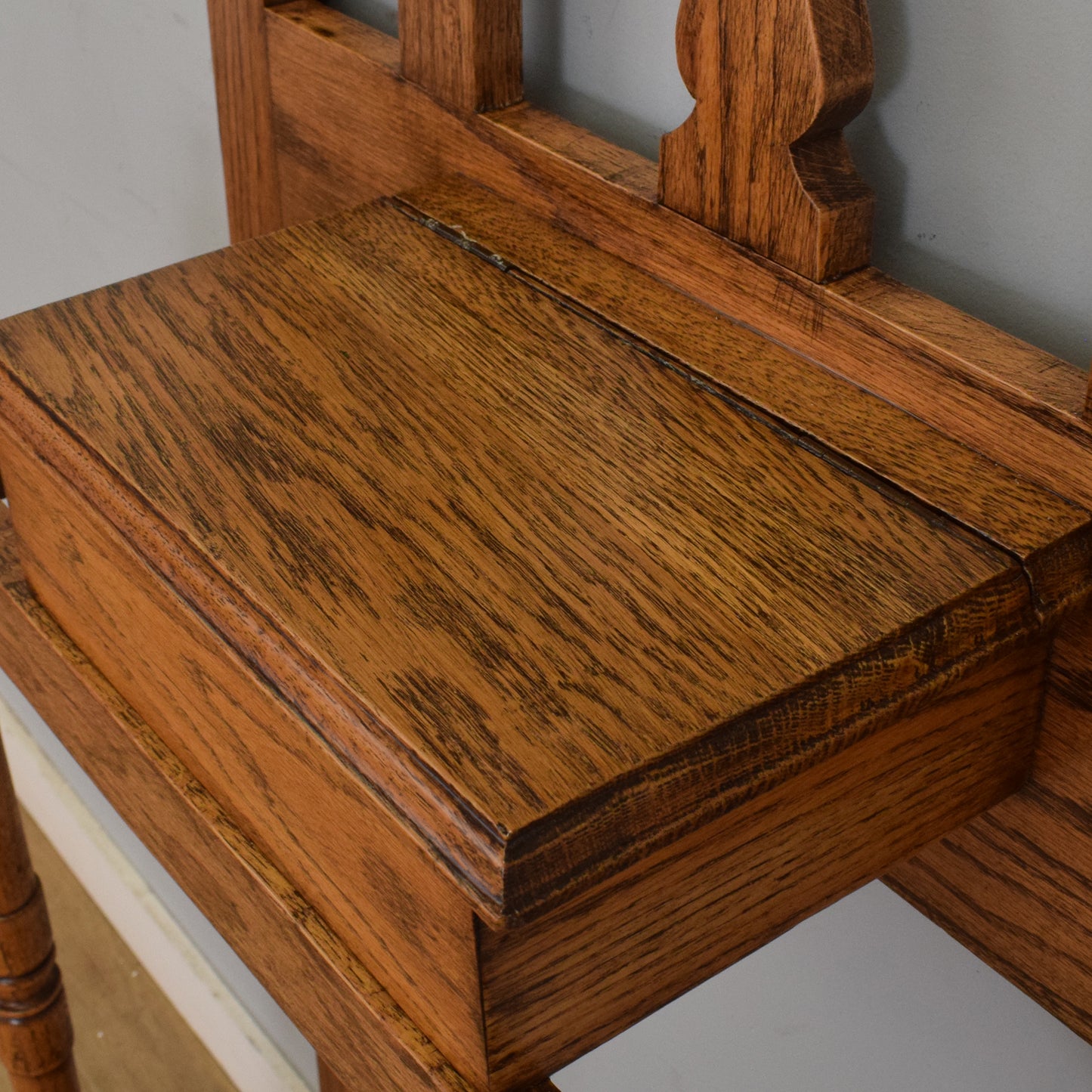 Restored Oak Hallstand
