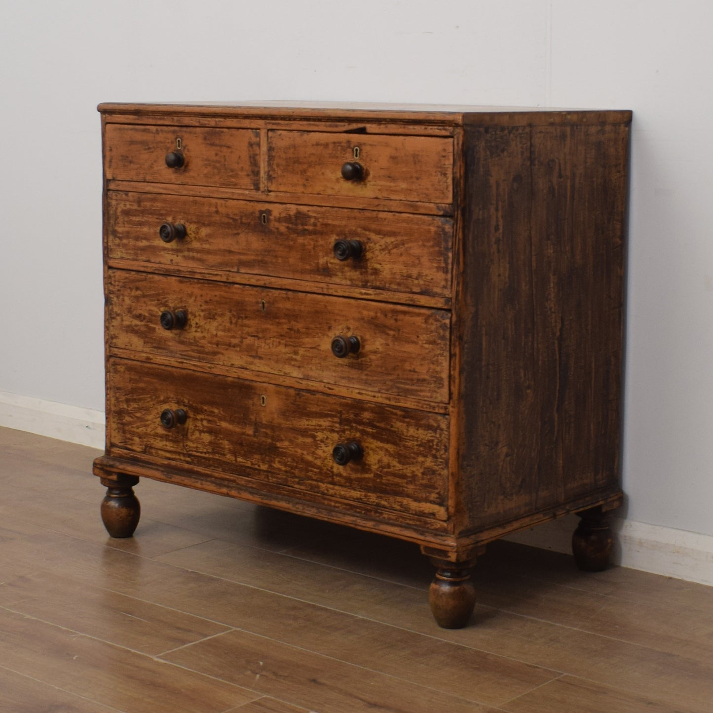 Antique Pine Chest of Drawers