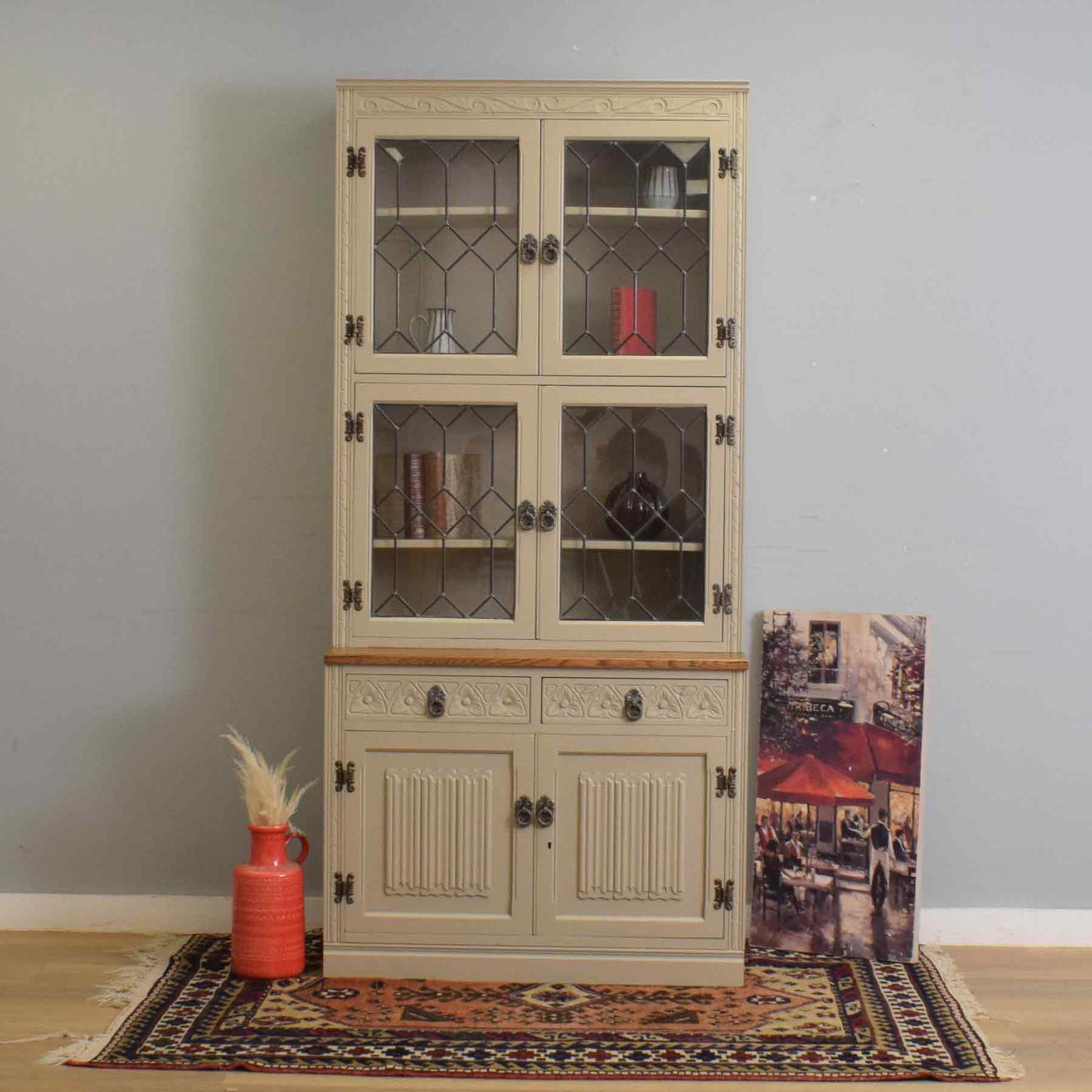 'Old Charm' Painted Display Dresser