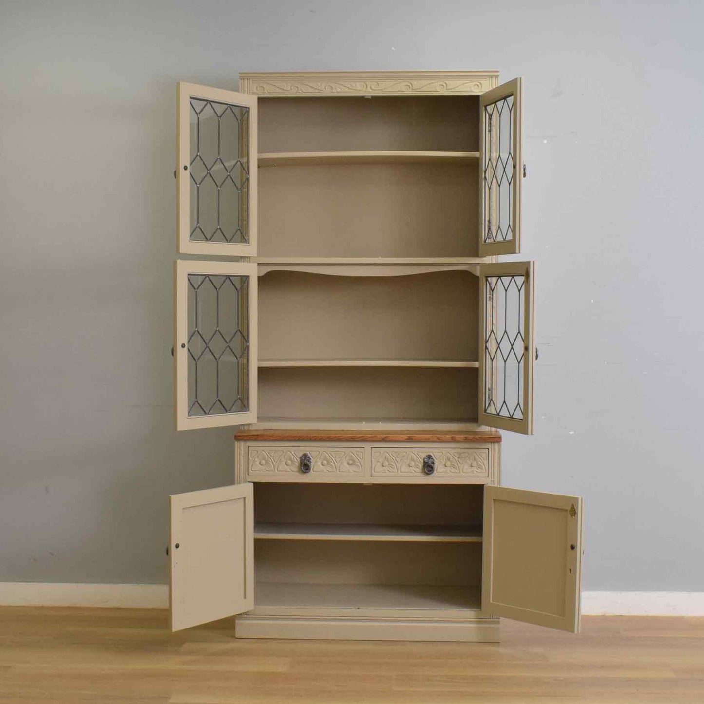 'Old Charm' Painted Display Dresser