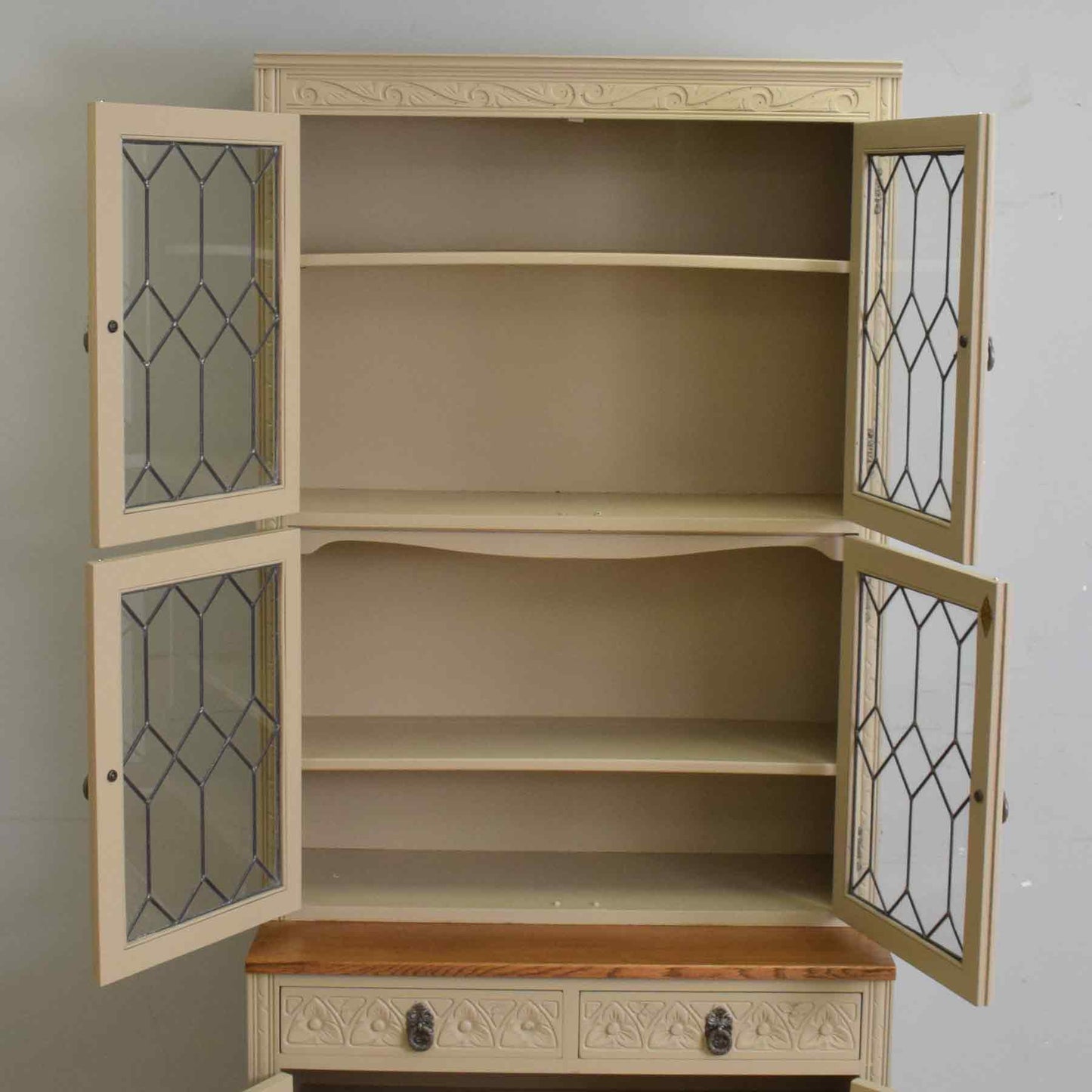 'Old Charm' Painted Display Dresser