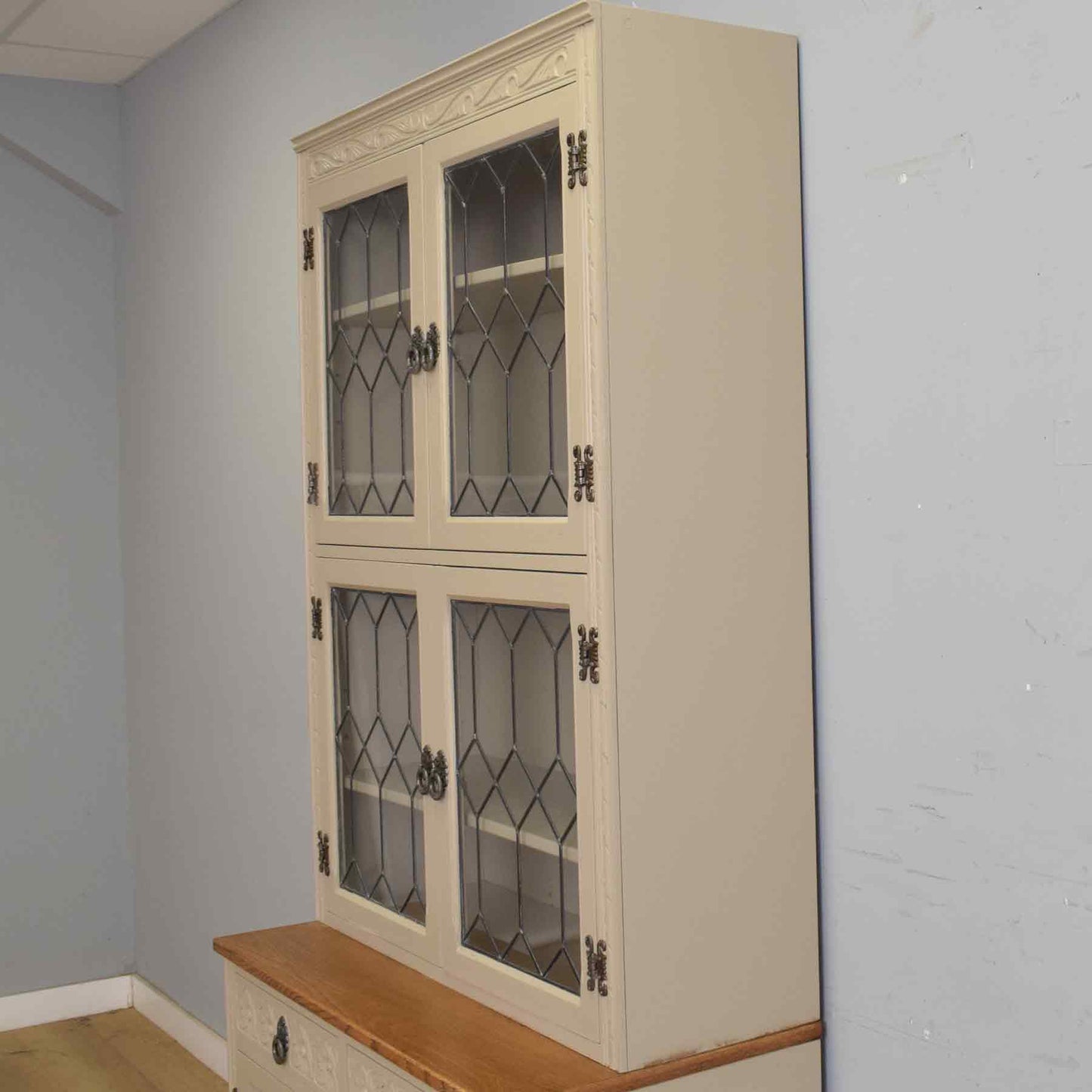 'Old Charm' Painted Display Dresser