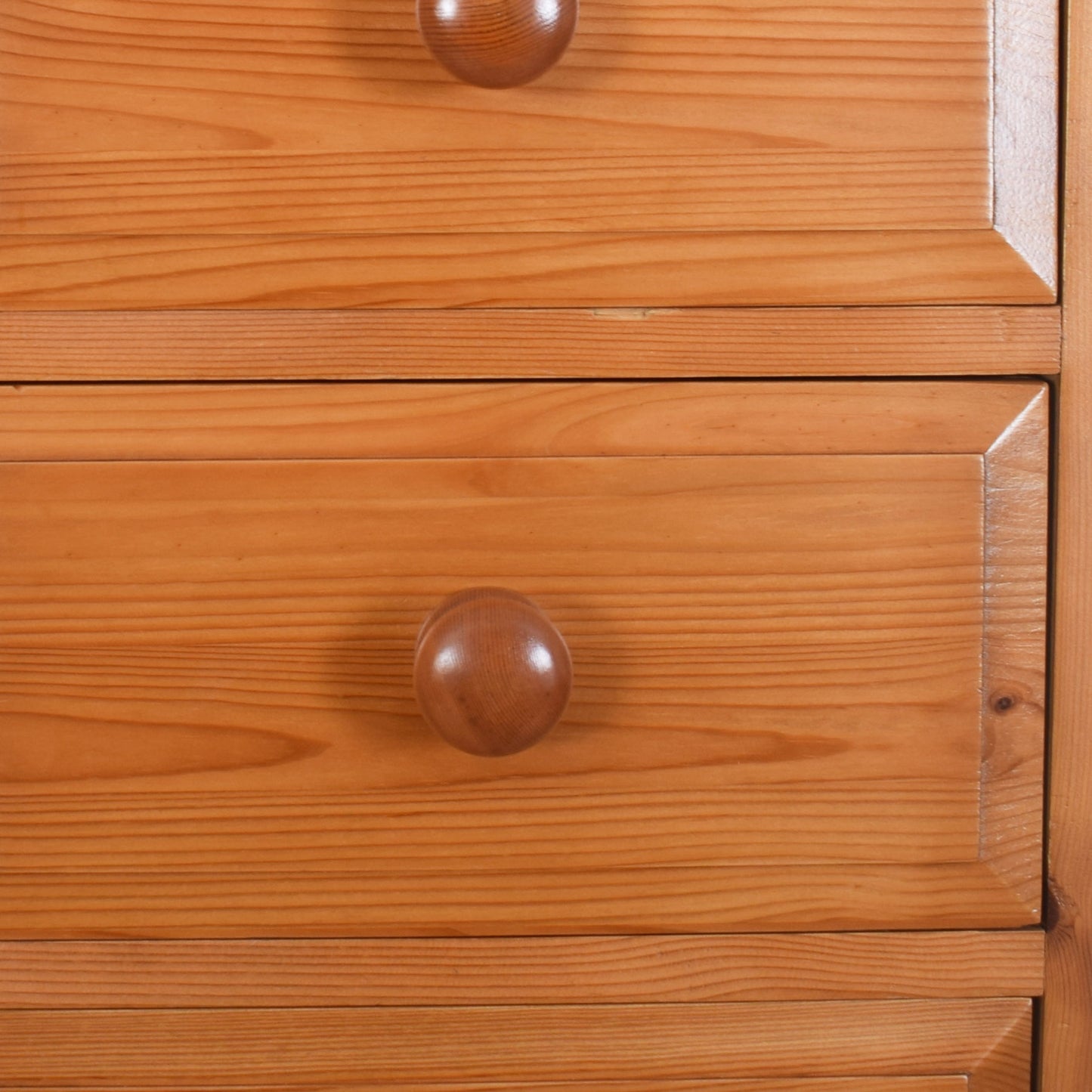 Pine Wardrobe with Drawers