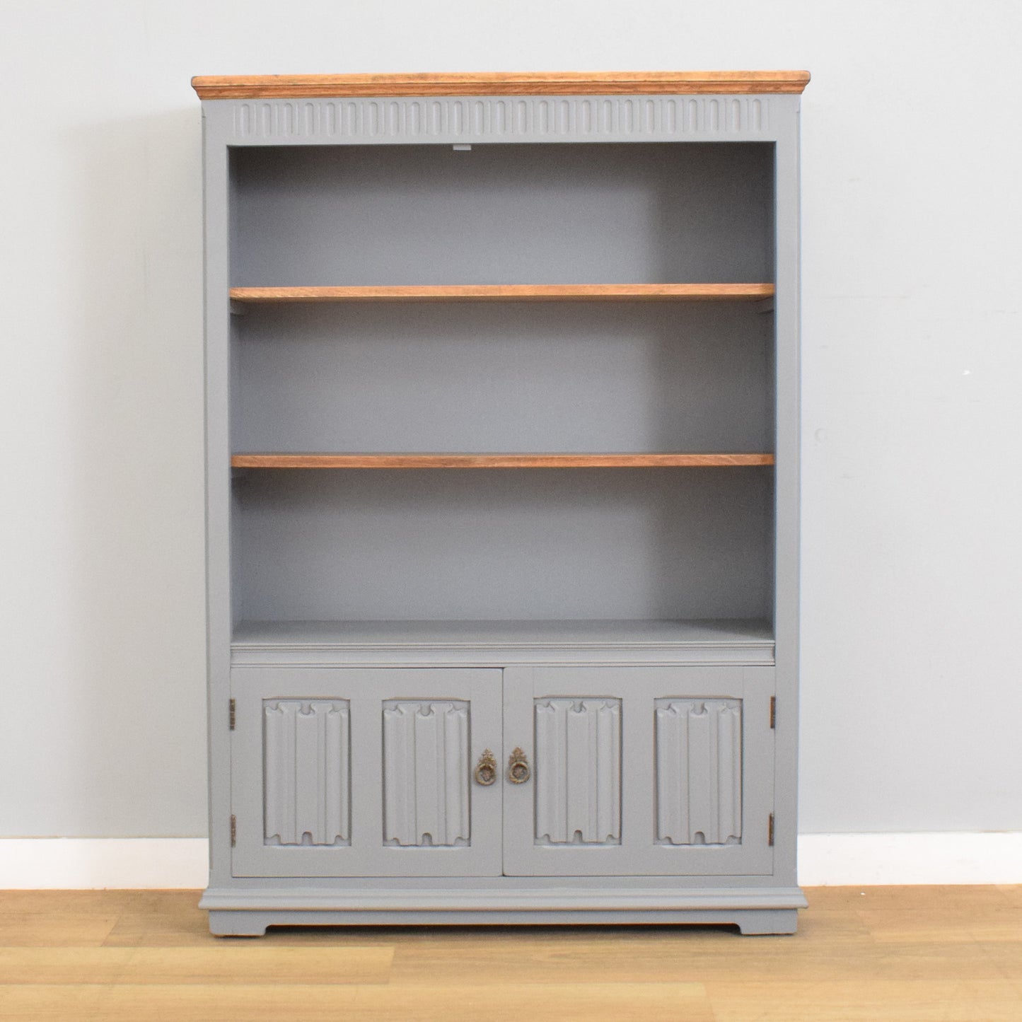 Painted Oak Bookcase