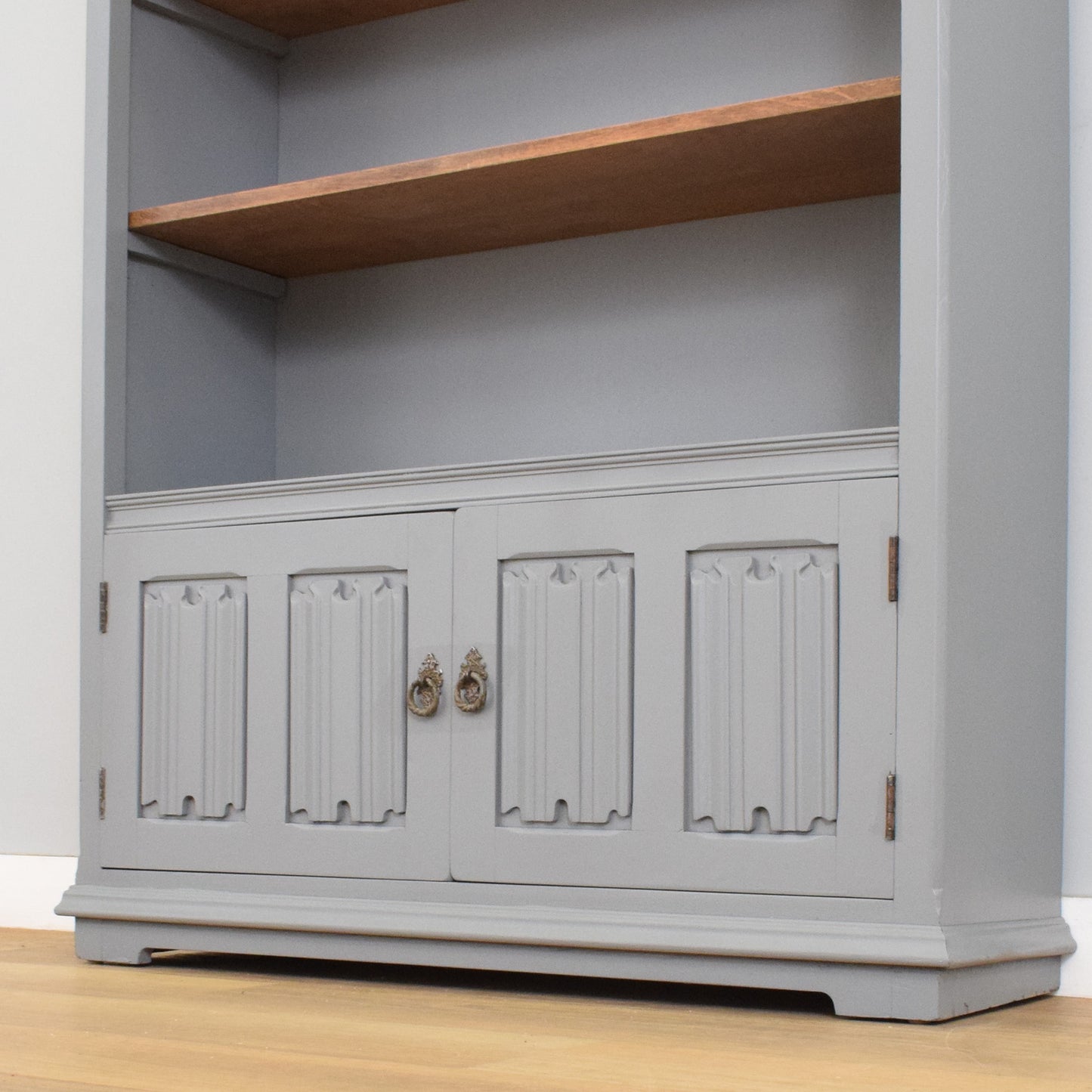 Painted Oak Bookcase