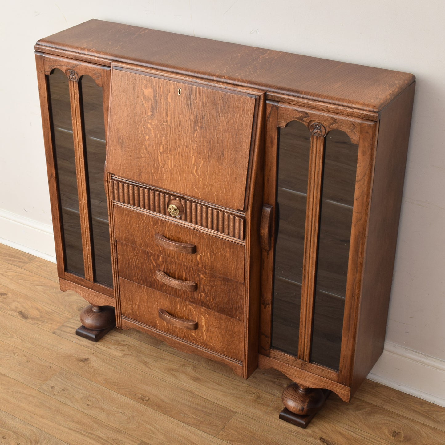Side By Side Bureau Bookcase