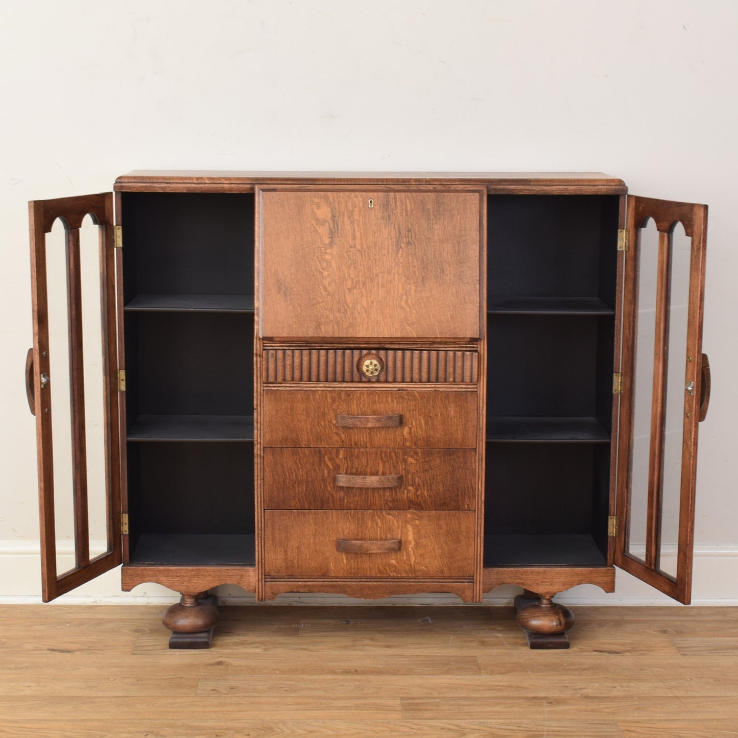 Side By Side Bureau Bookcase