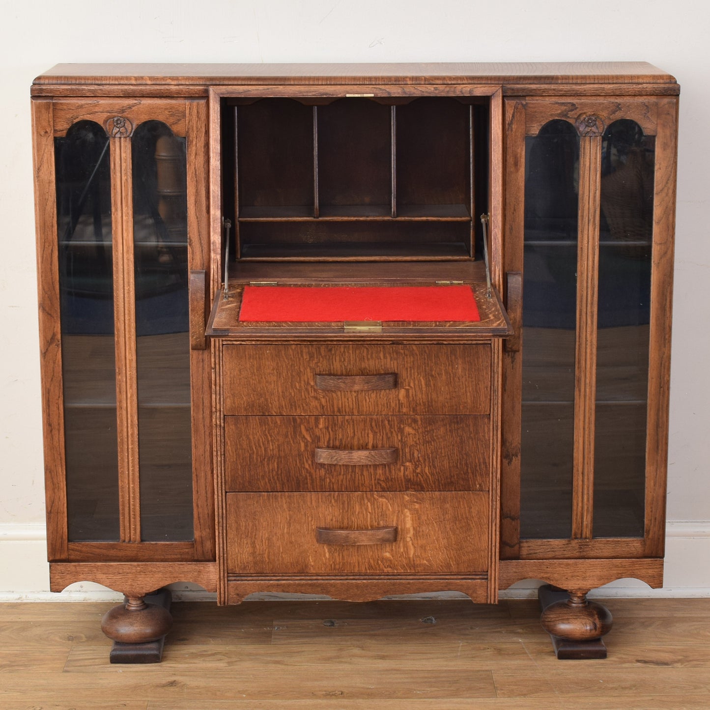 Side By Side Bureau Bookcase