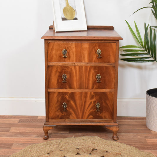 Flamed Mahogany Bedside