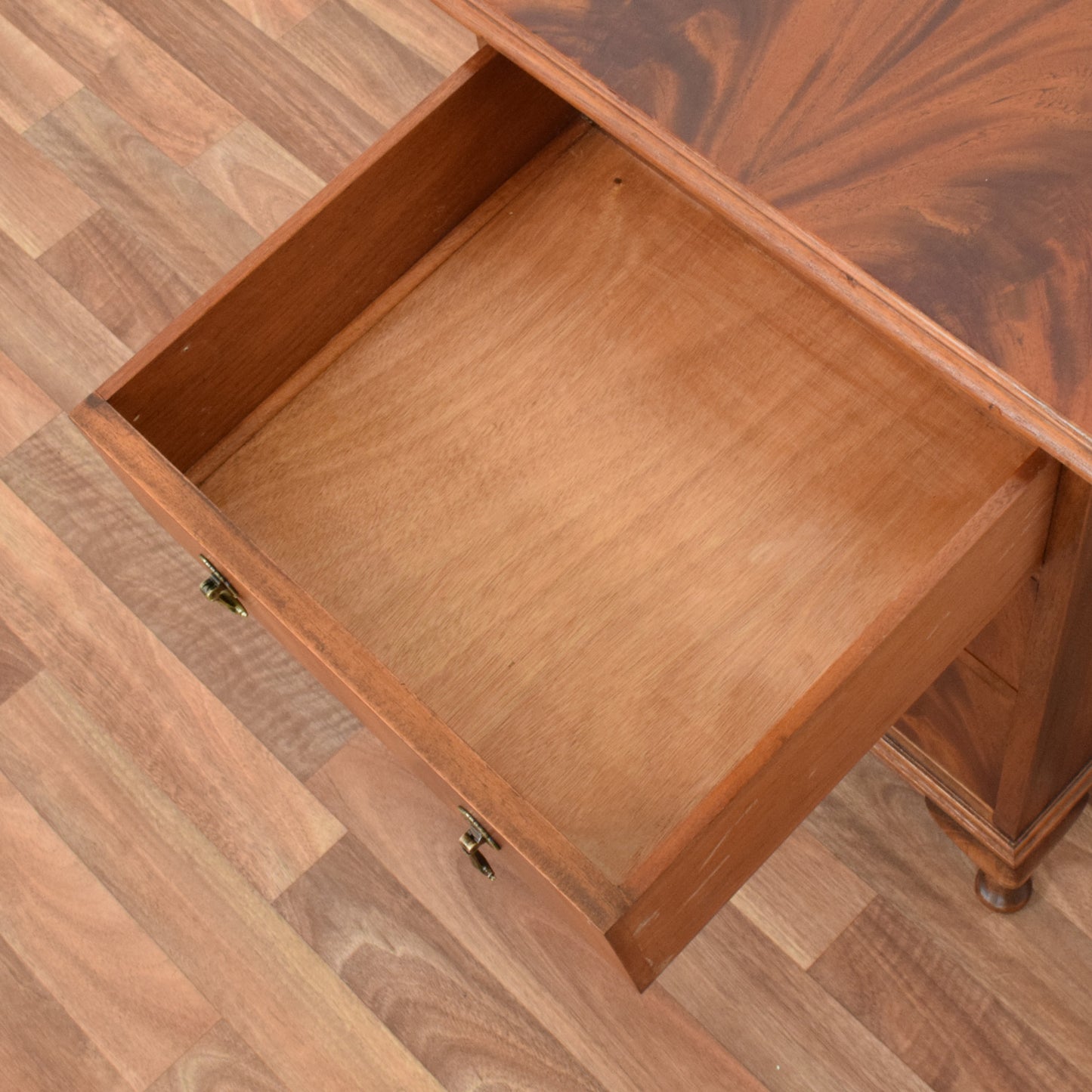 Flamed Mahogany Bedside
