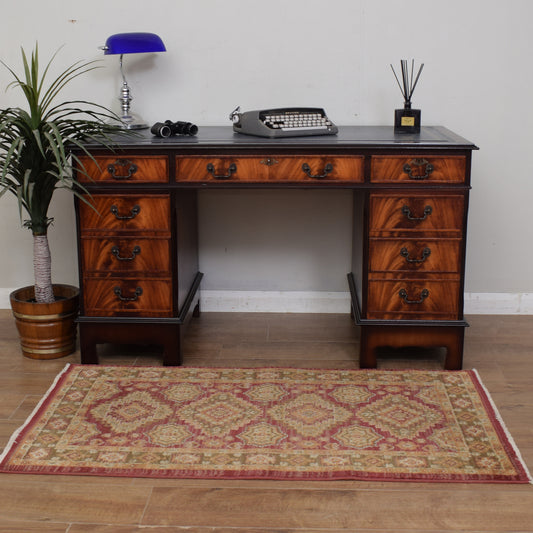 Restored Pedestal Desk