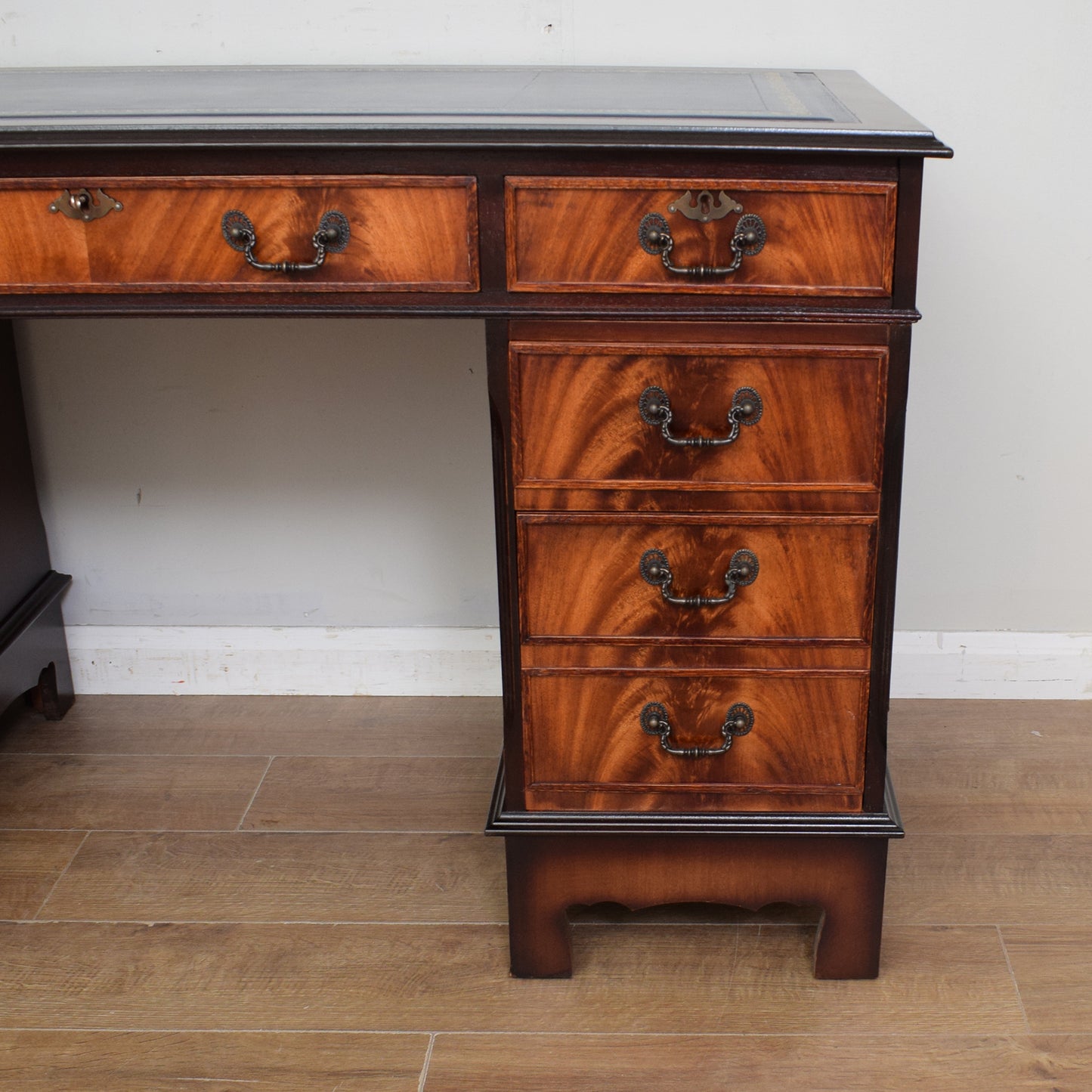 Restored Pedestal Desk