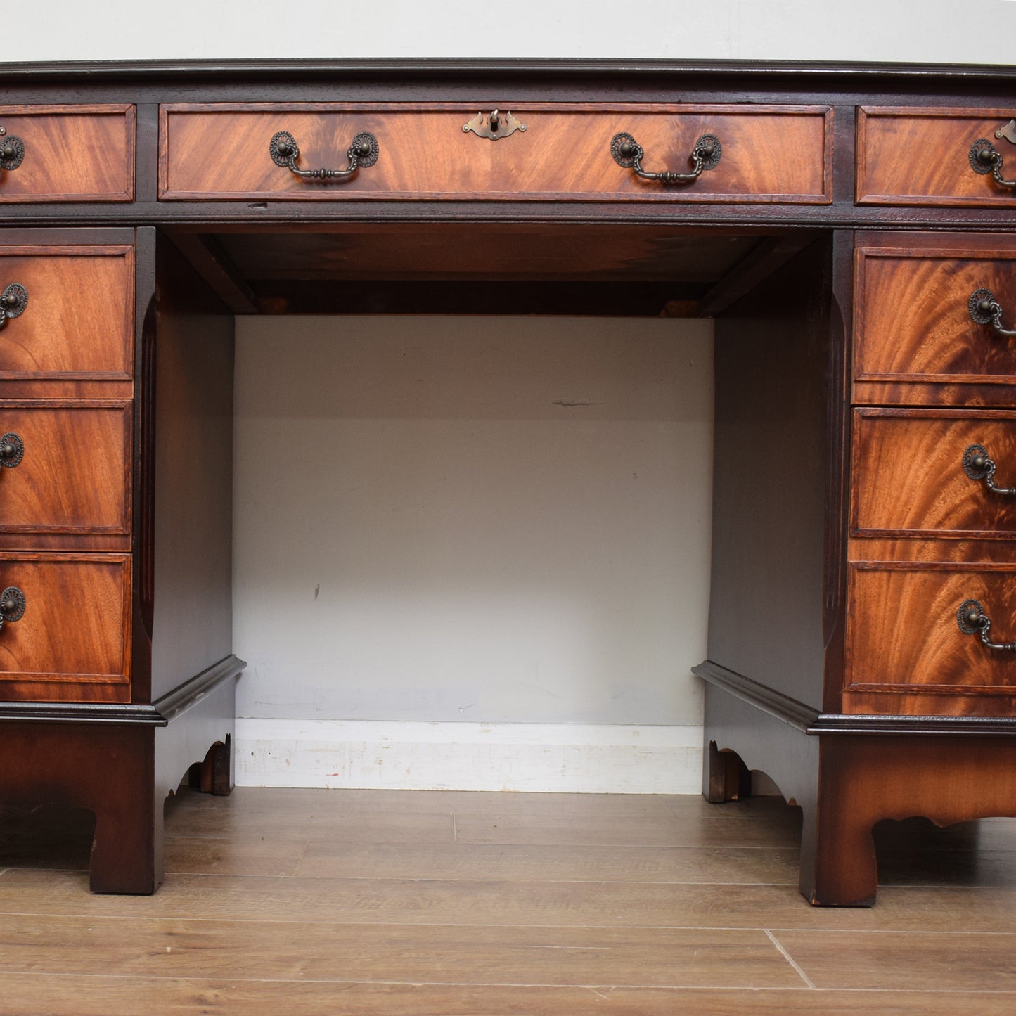 Restored Pedestal Desk