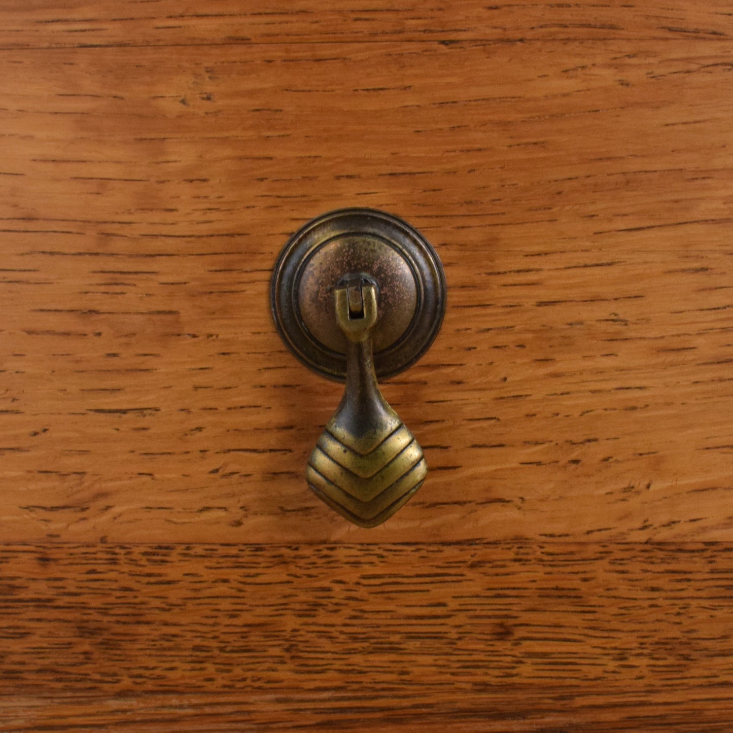 Oak Mirrored Hallrobe