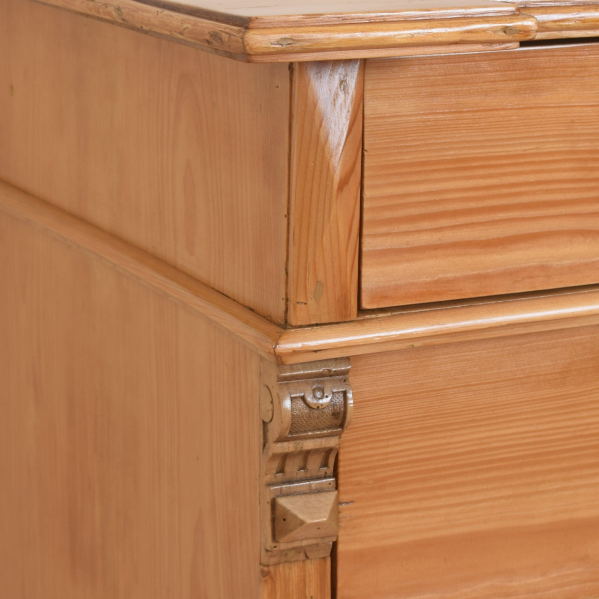 Large Pine Chest Of Drawers