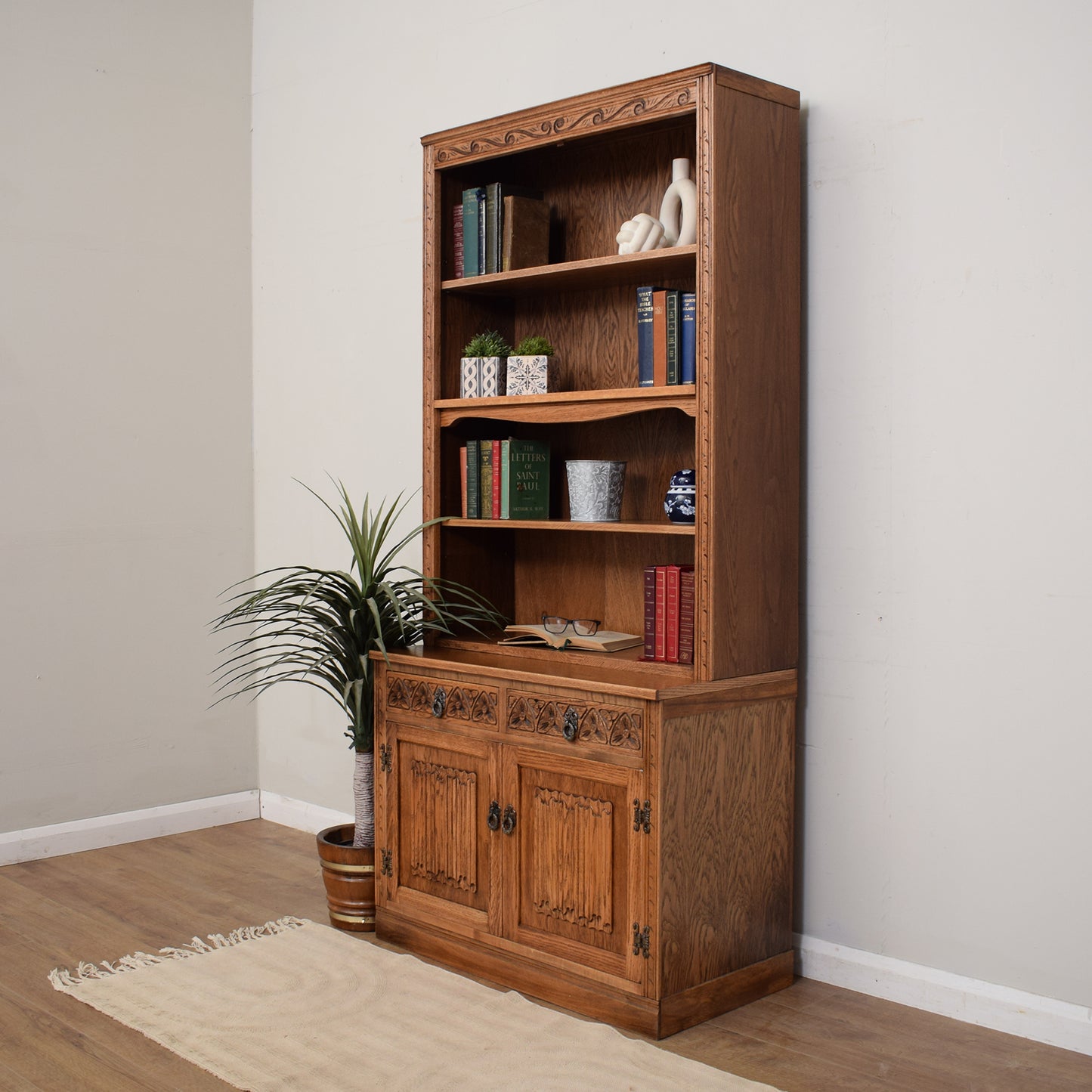 Restored Old Charm Bookcase