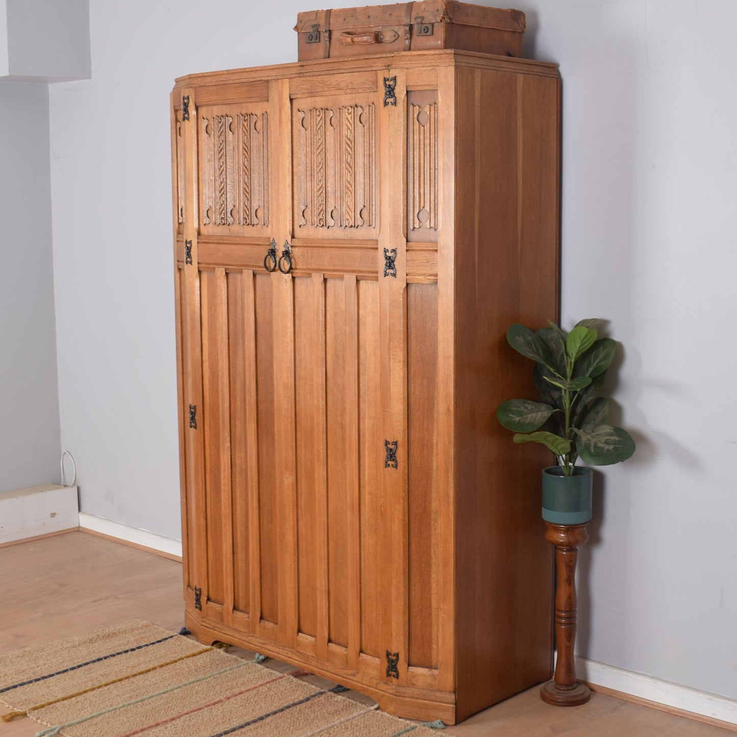 Oak Double Wardrobe