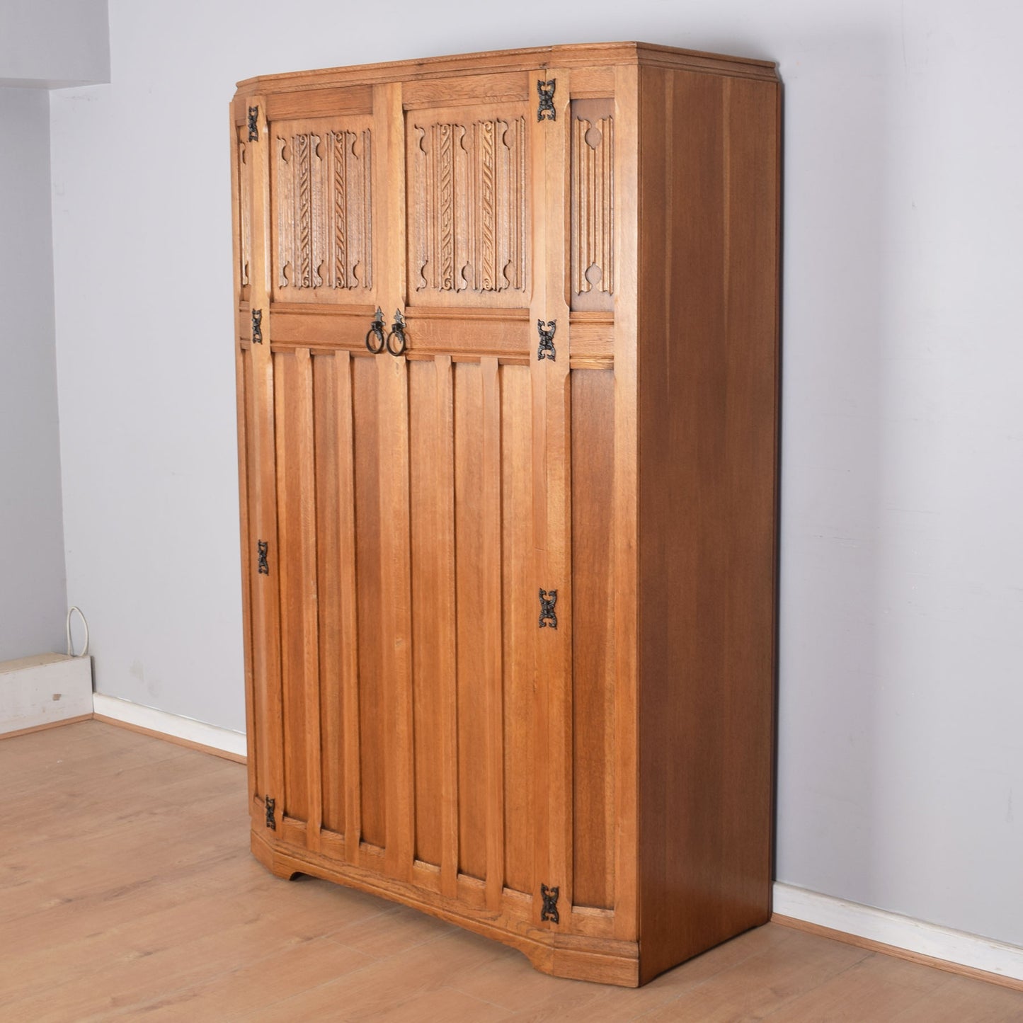 Oak Double Wardrobe