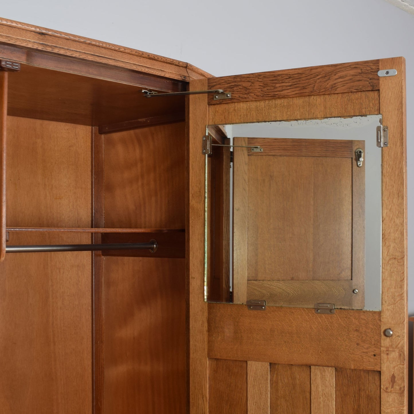 Oak Double Wardrobe