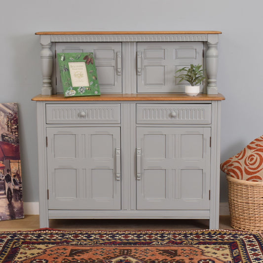 Painted 'Priory' Court Cabinet