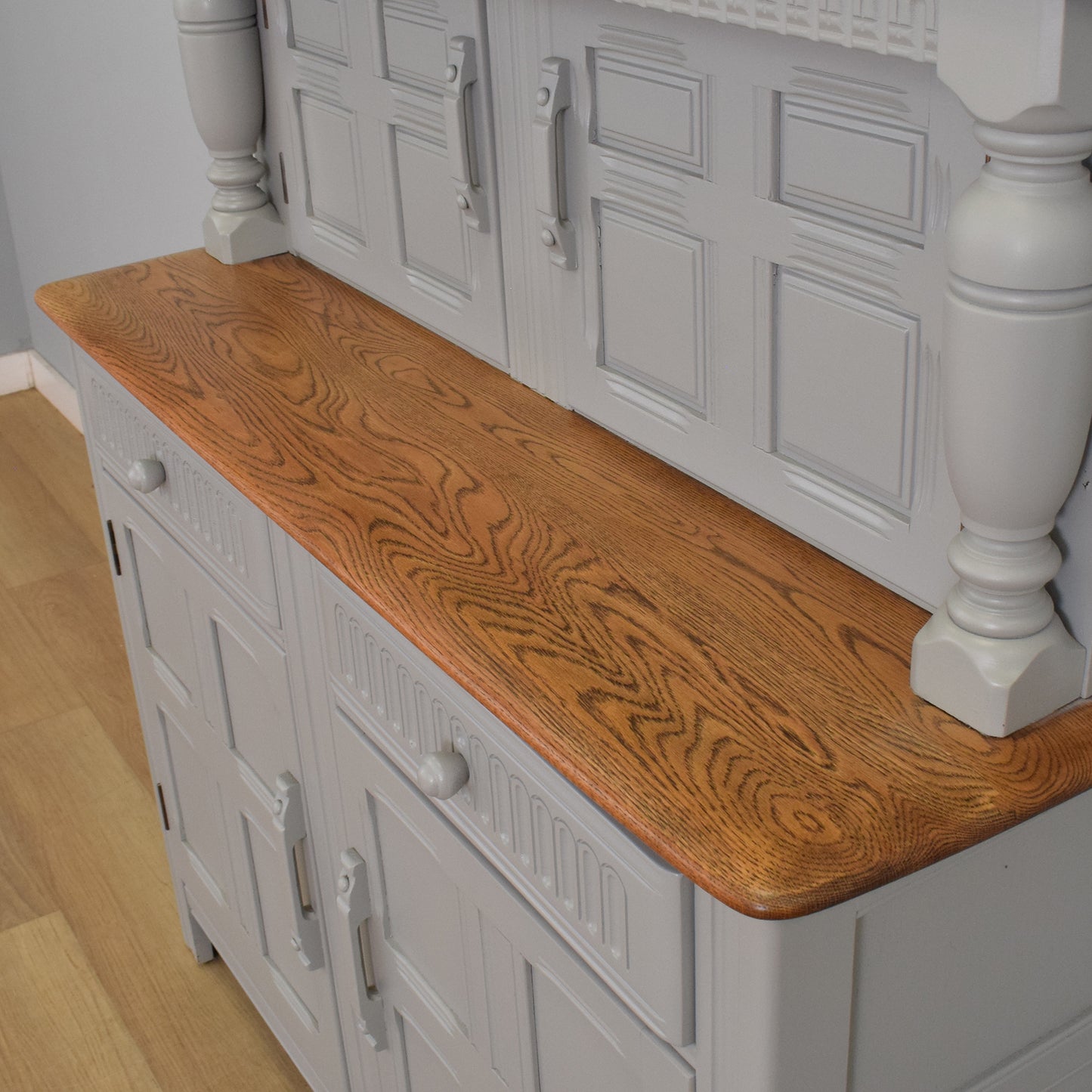 Painted 'Priory' Court Cabinet