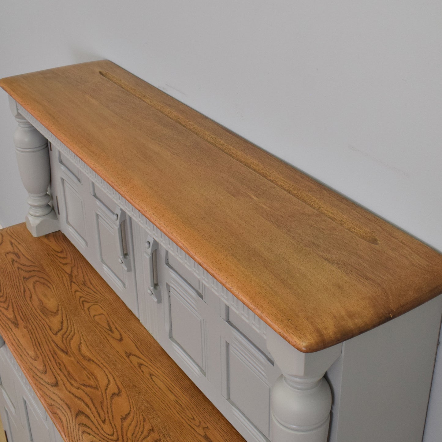 Painted 'Priory' Court Cabinet