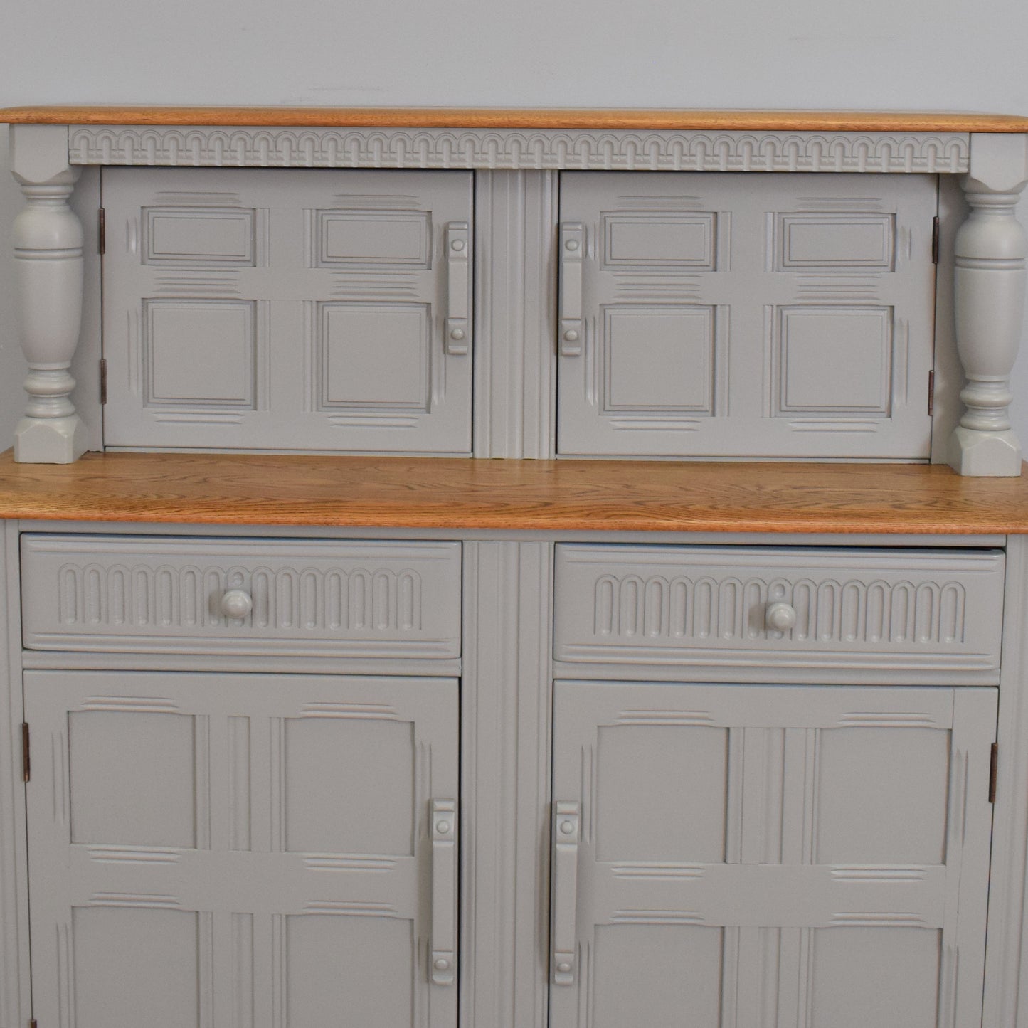 Painted 'Priory' Court Cabinet