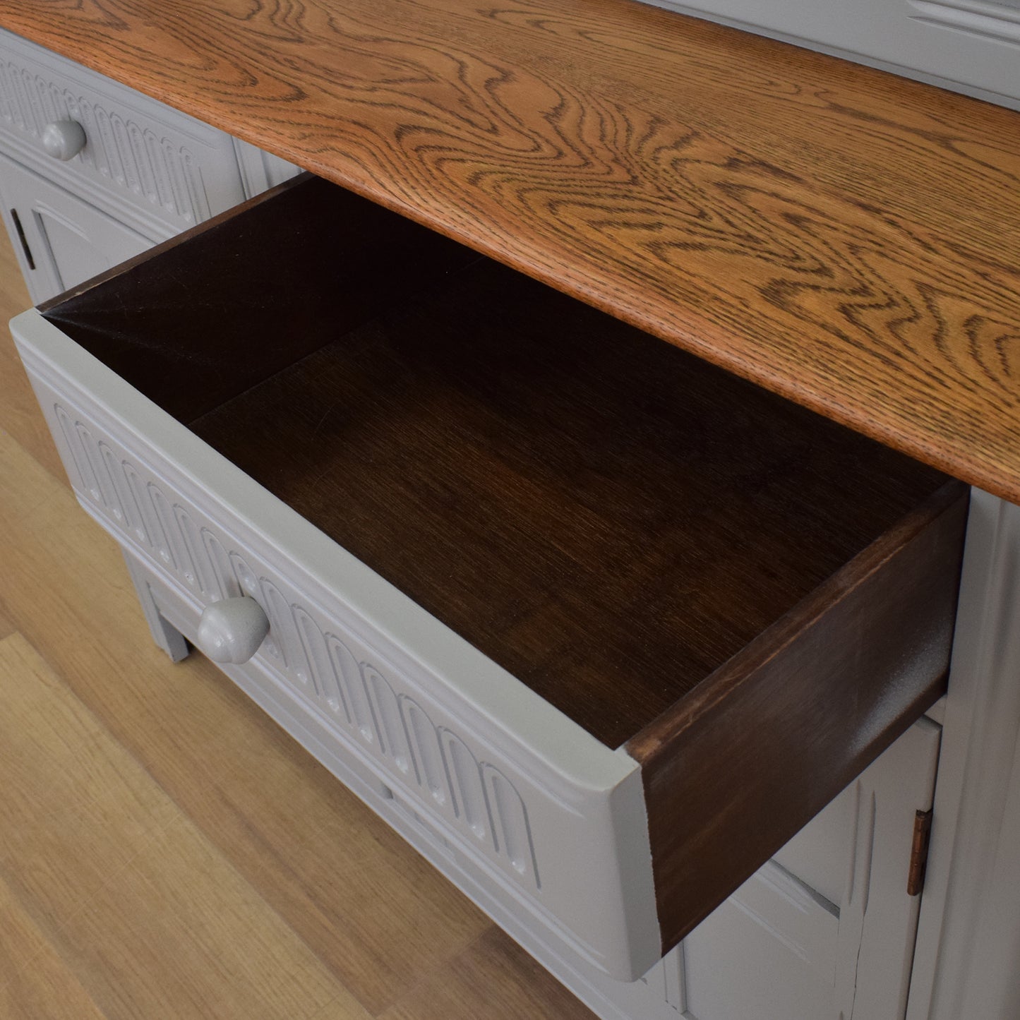 Painted 'Priory' Court Cabinet