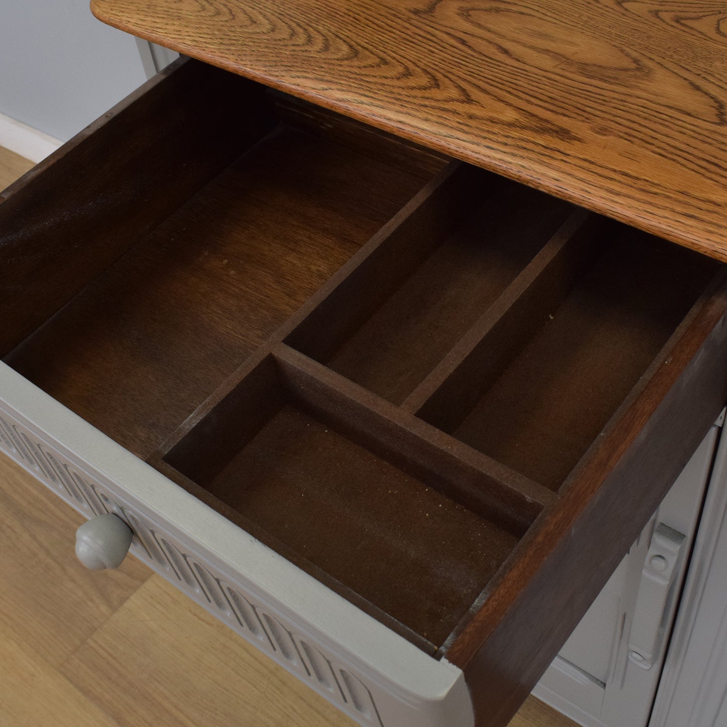Painted 'Priory' Court Cabinet