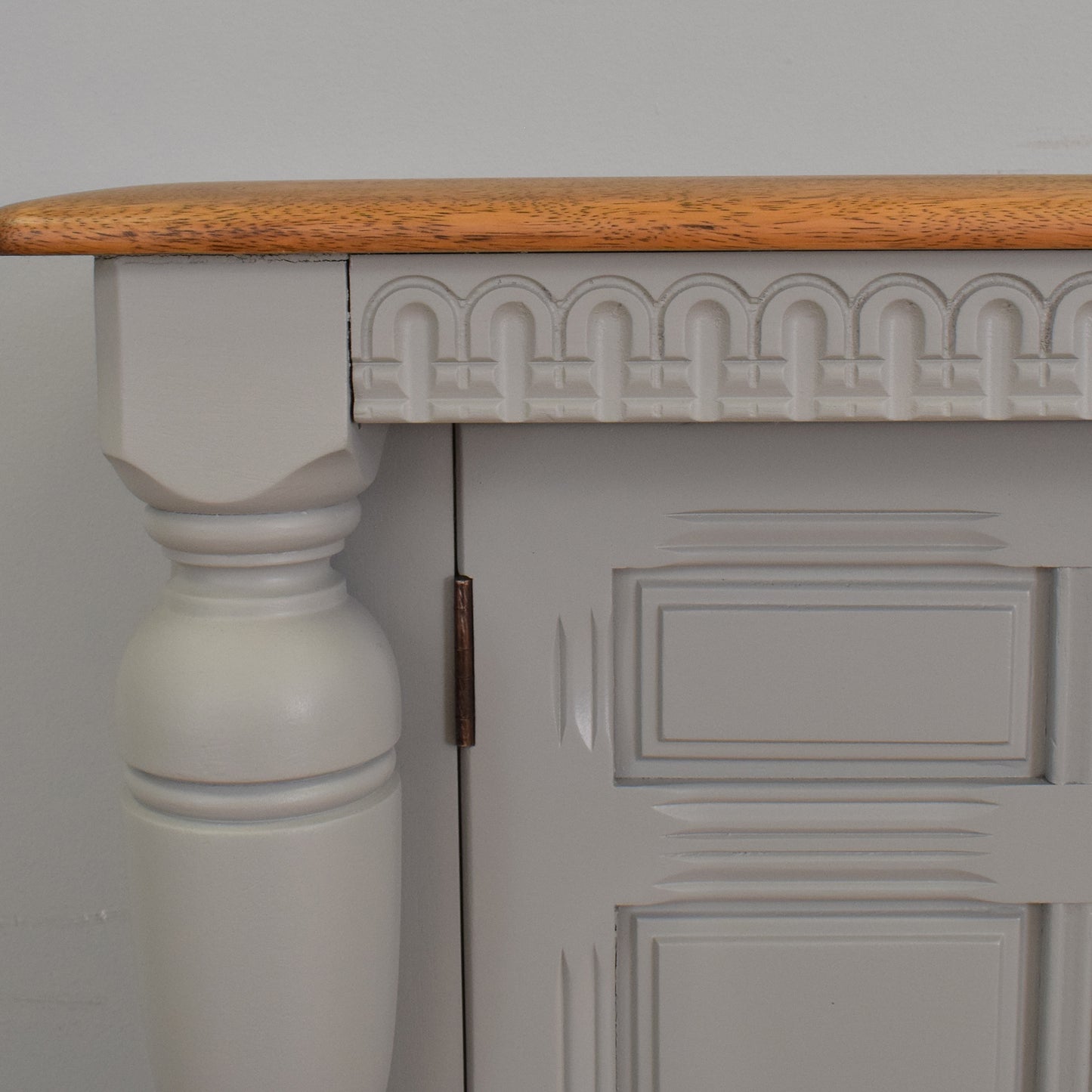 Painted 'Priory' Court Cabinet