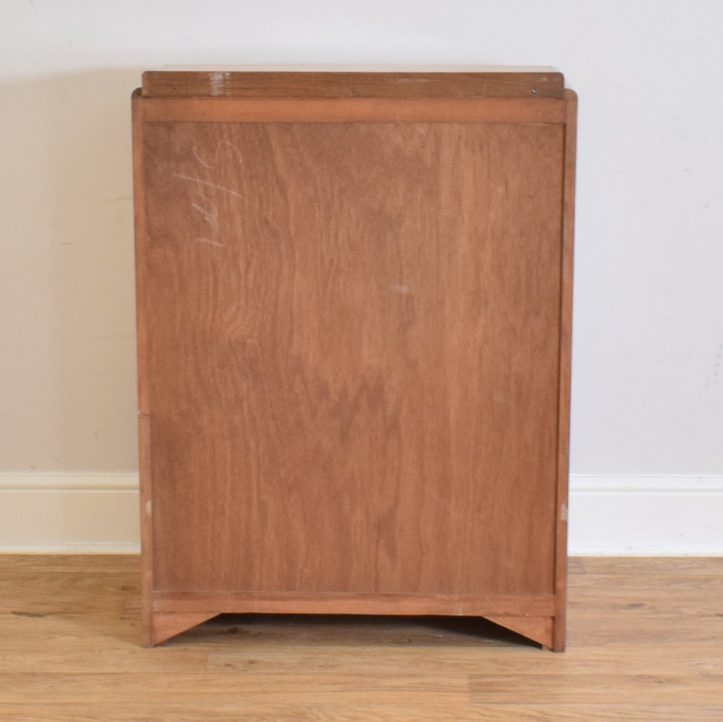 Oak Veneer Chest Of Drawers