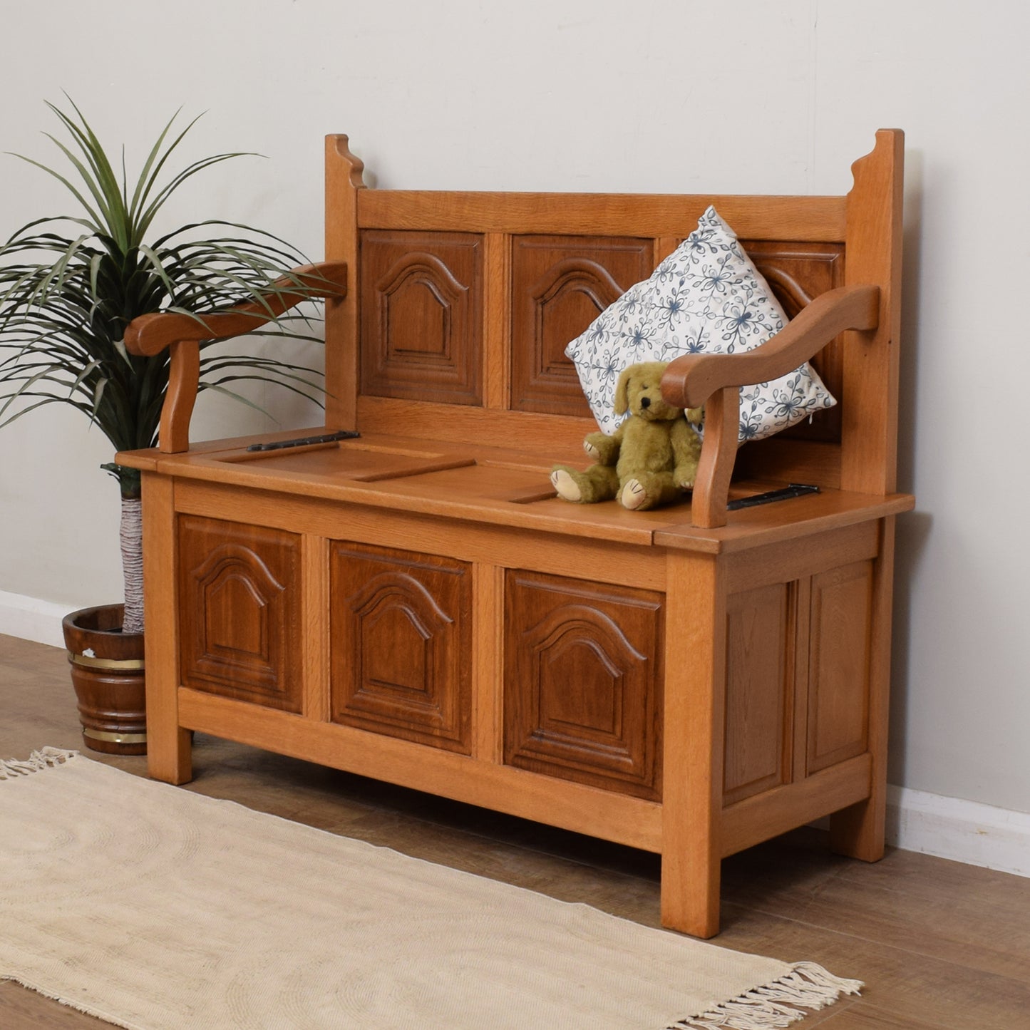 Vintage Oak Bench