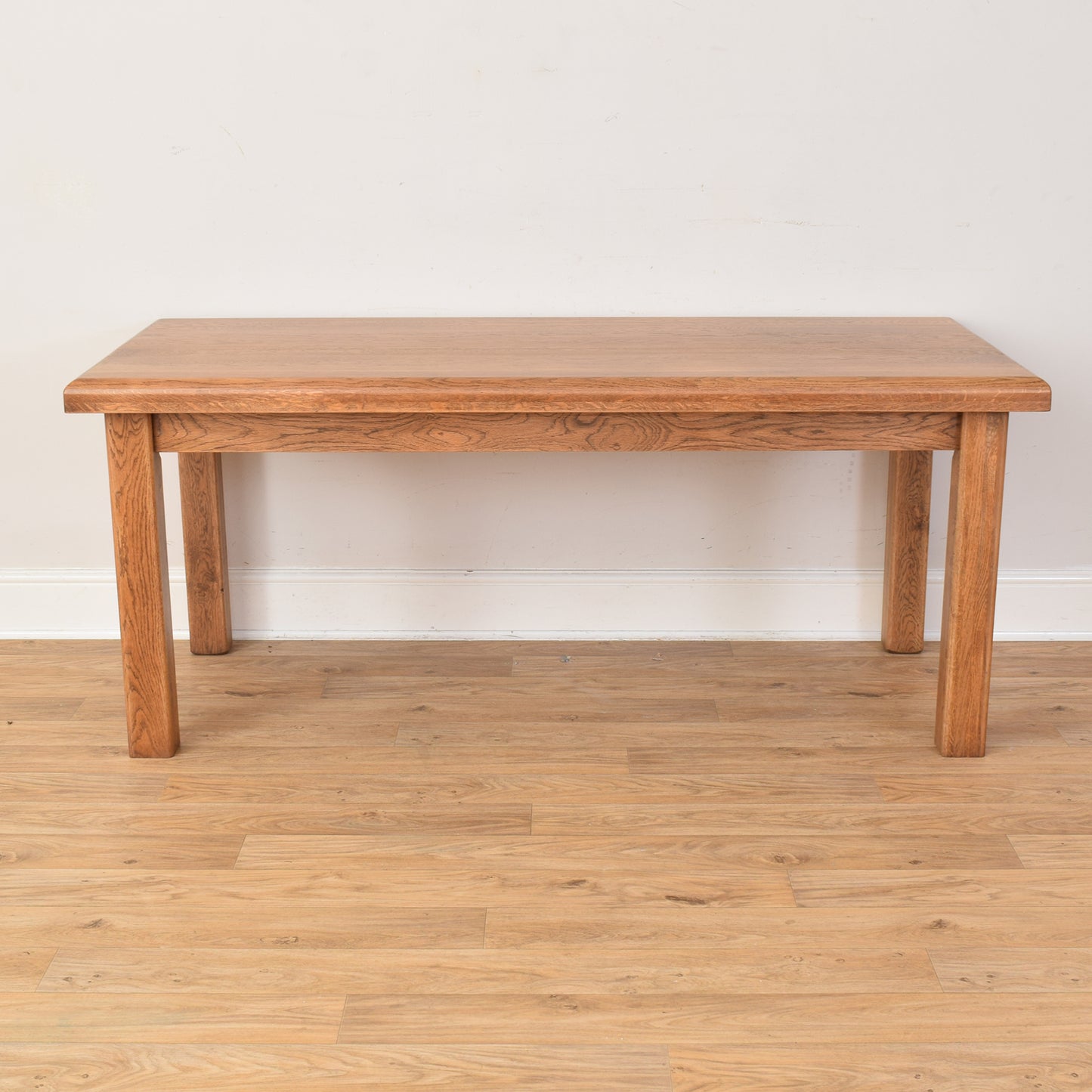Dutch Oak Table And Six Chairs