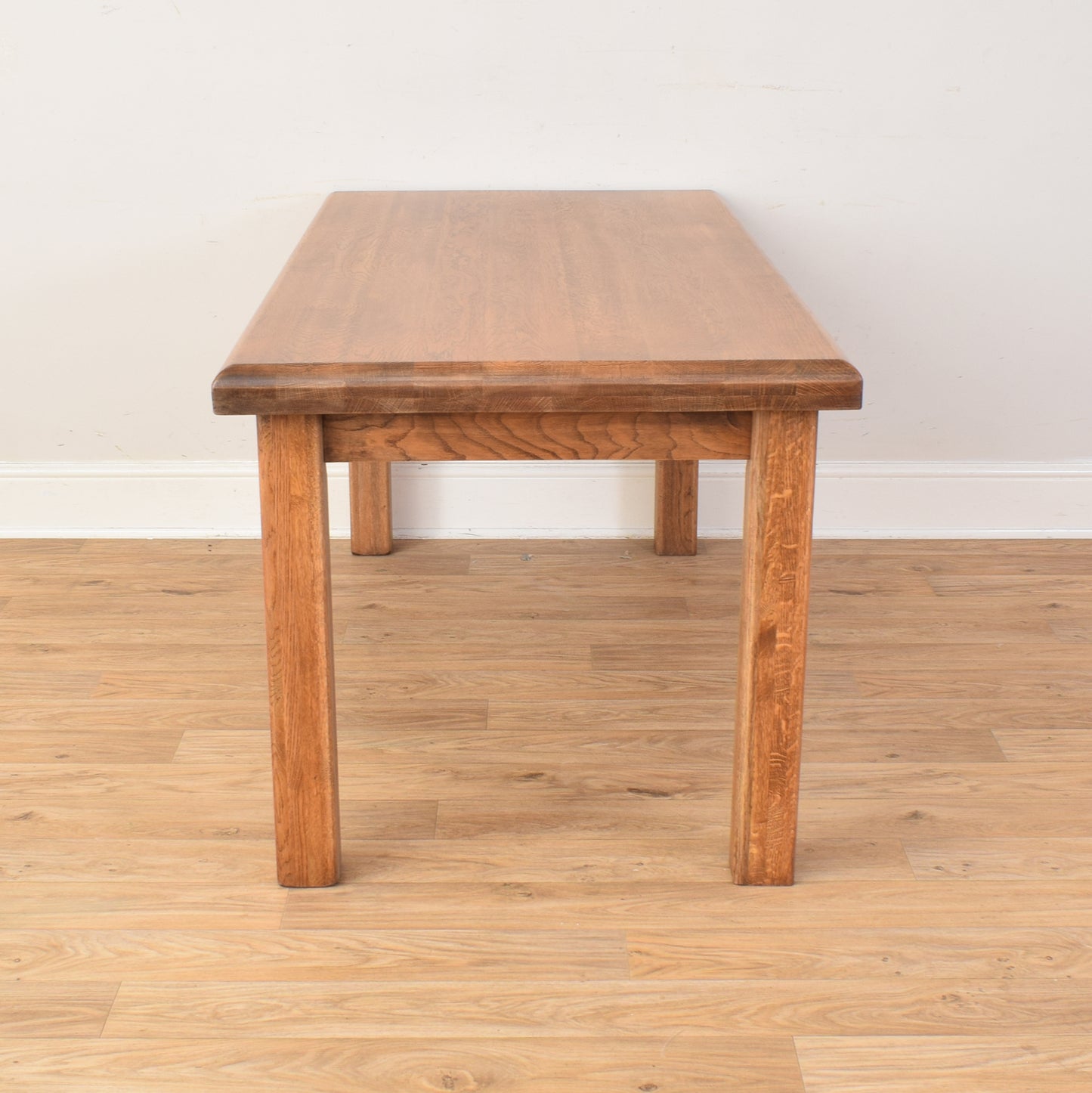 Dutch Oak Table And Six Chairs