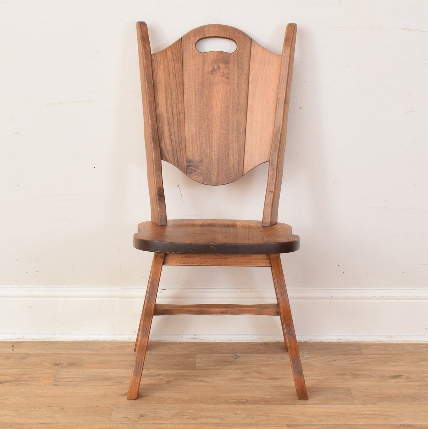 Dutch Oak Table And Six Chairs