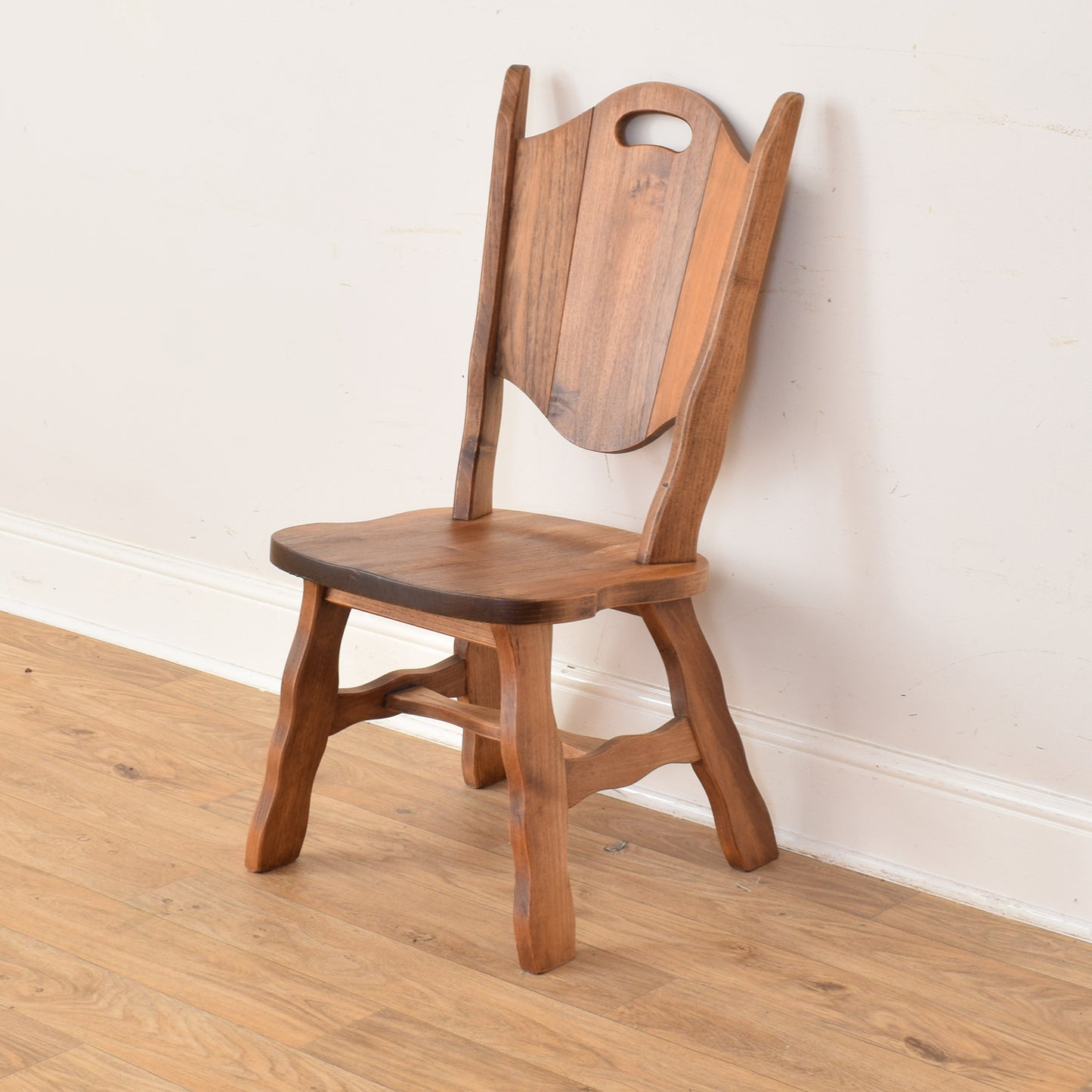 Dutch Oak Table And Six Chairs